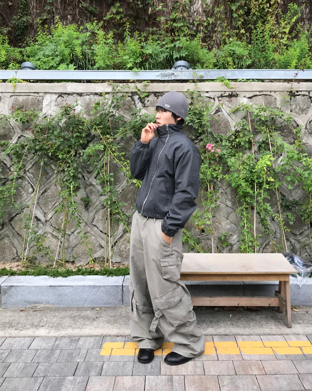 夾克模特兒穿著圖片 - S1L83