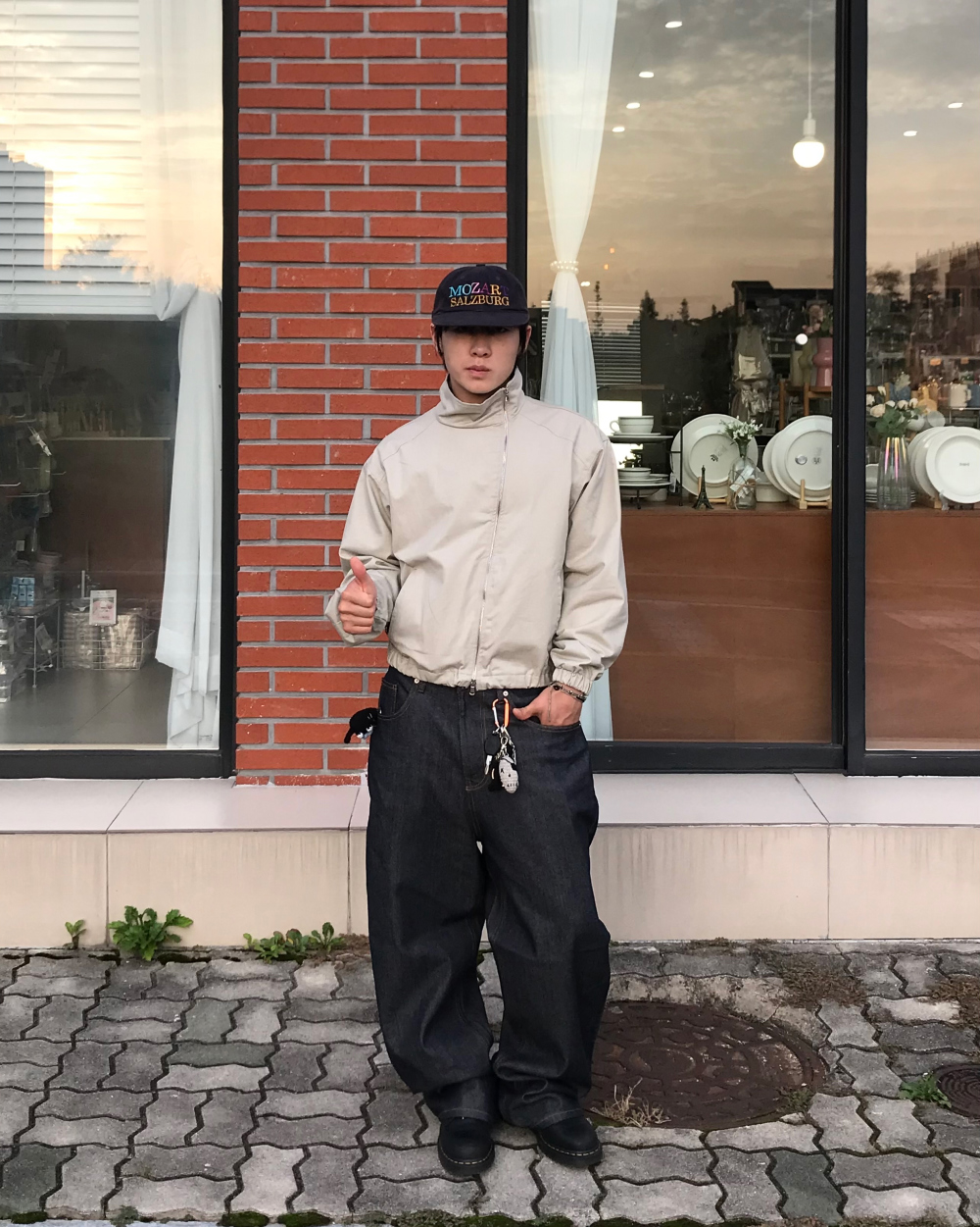 夾克模特兒穿著圖片 - S1L177