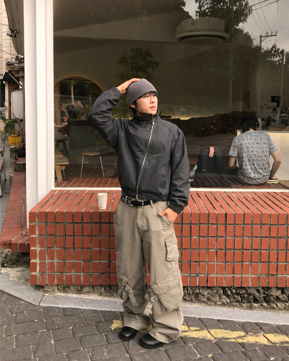 夾克模特兒穿著圖片 - S1L98