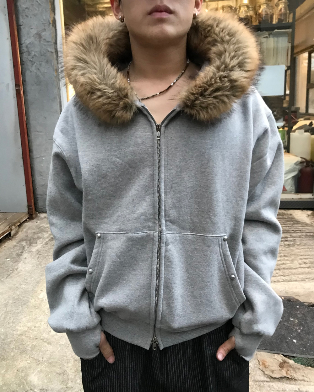 夾克模特兒穿著圖片 - S2L81