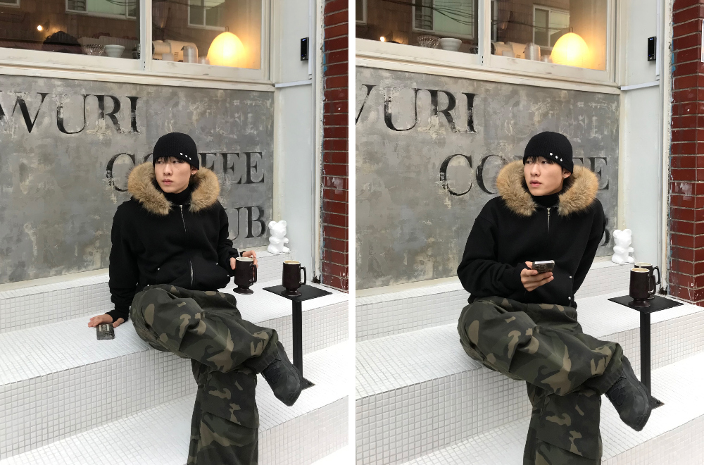 夾克模特兒穿著圖片 - S1L106