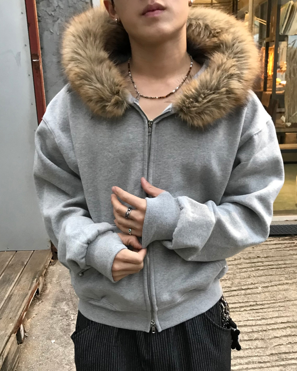 夾克模特兒穿著圖片 - S2L47