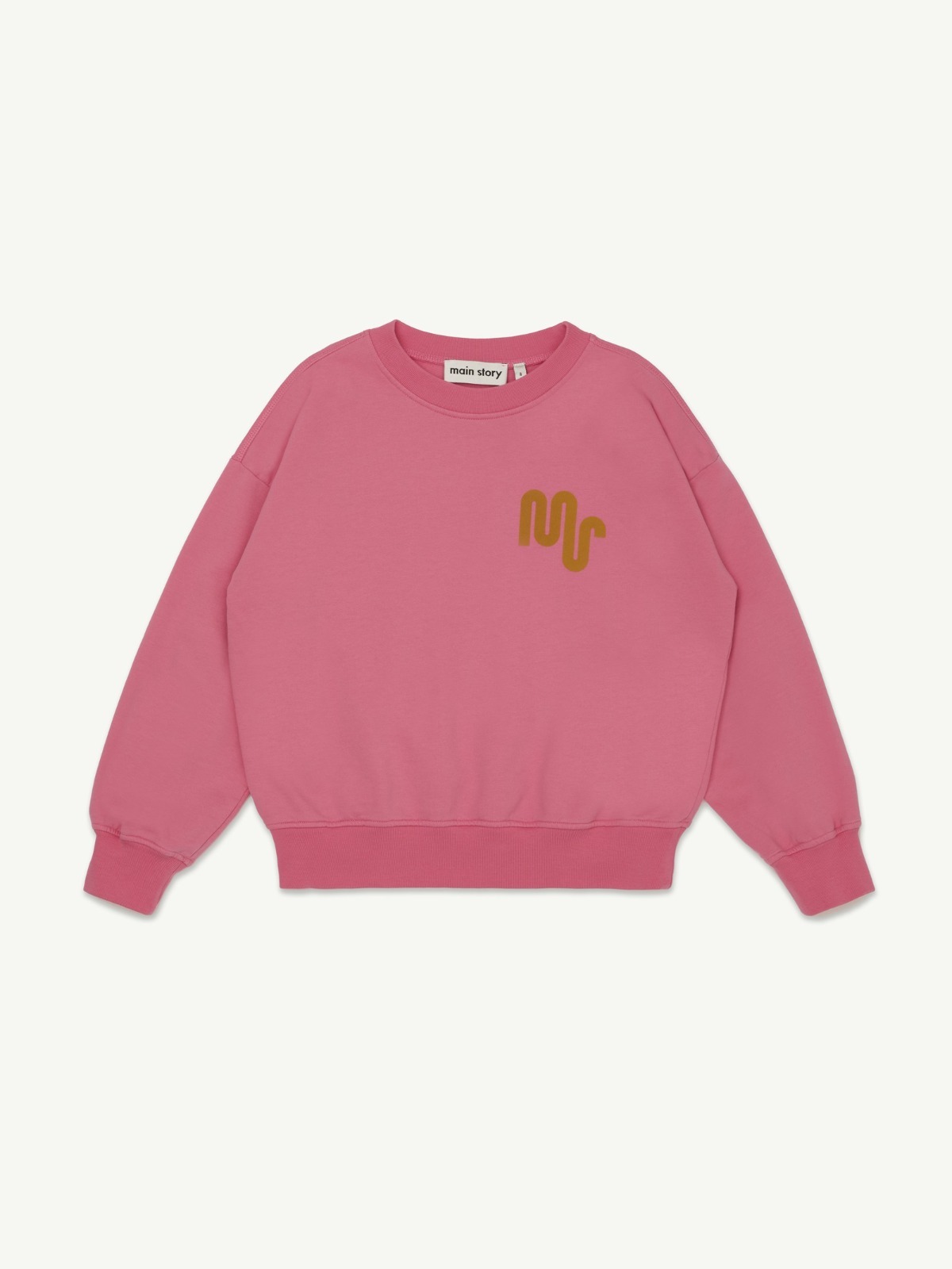 main story Bubble Sweatshirt Rose 8 タグ付き BRAND - Main Story - 베이비버블