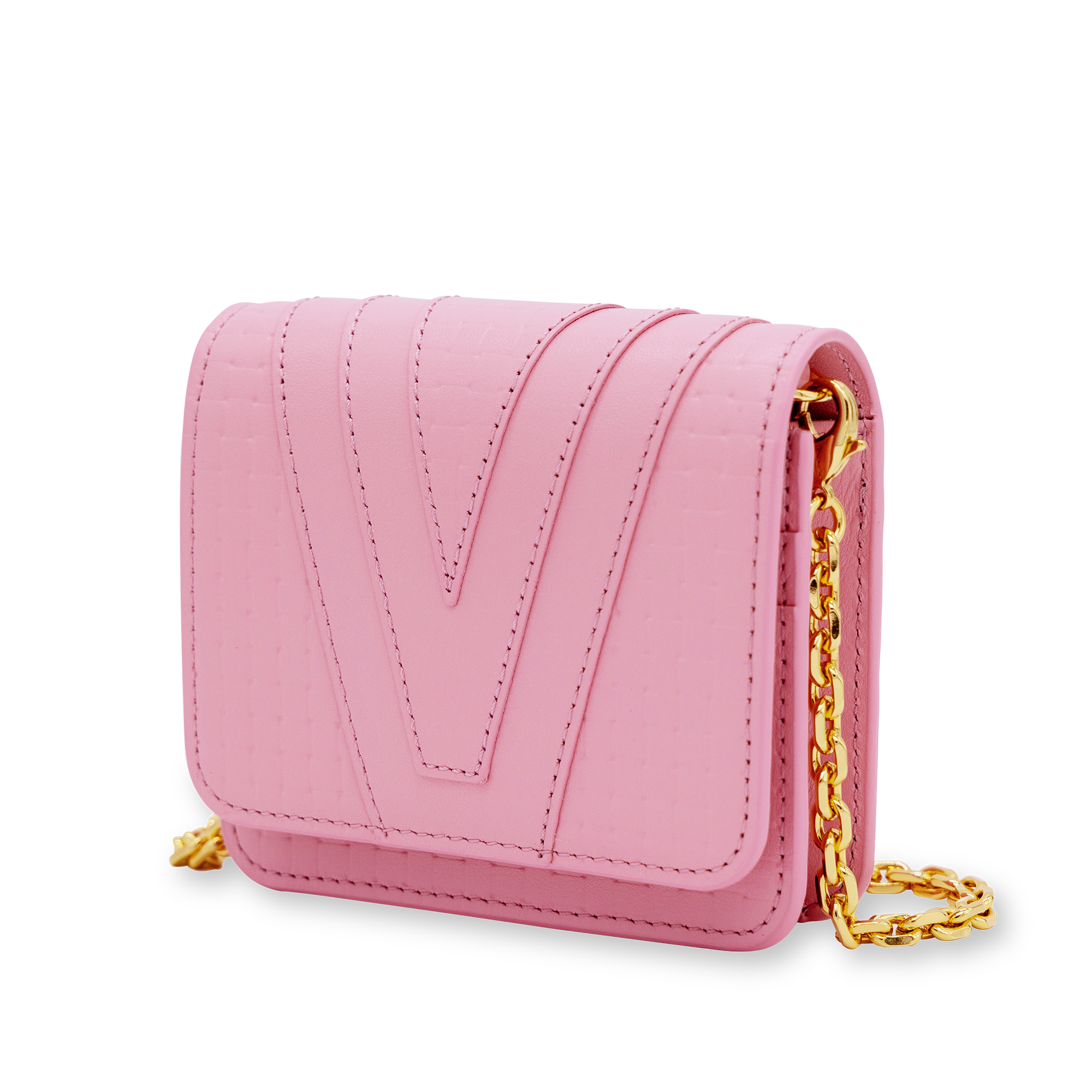 ORNATO WALLET ON CHAIN  [PINK]