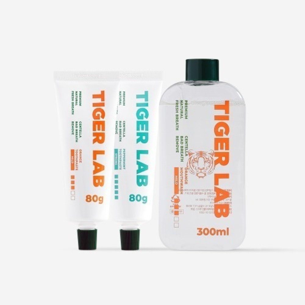 시카 치약 2개+가글액 SET (80g+80g+300ml)