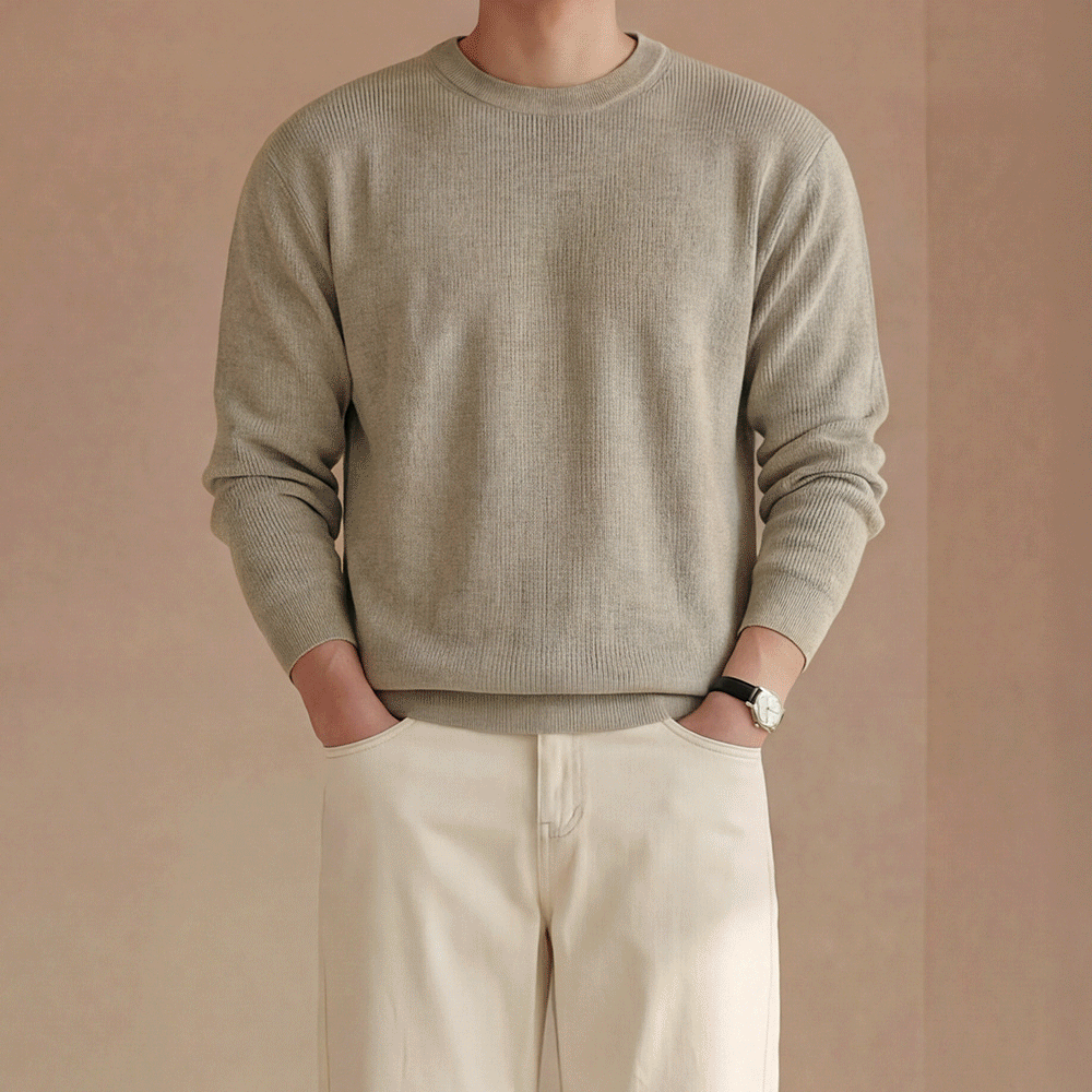 15color 울 워셔블 오버핏 니트