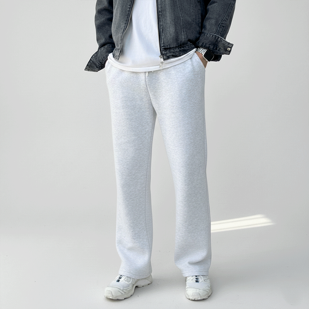 [ 5color ] 빅사이즈 베이직 세미와이드 추리닝 902