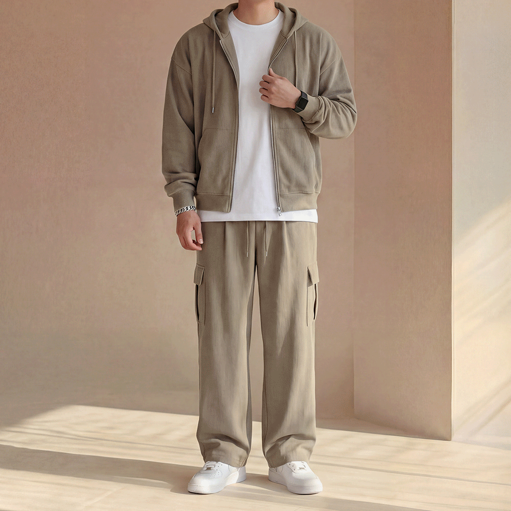 5color 기모 코듀로이 트레이닝 셋업