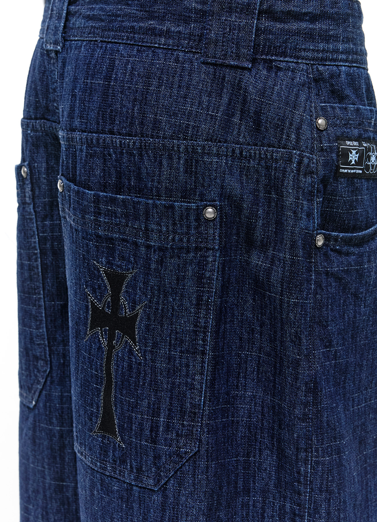 Op. 09 SIG LIQUID DENIM PANTS INDIGO - OPUS 0012