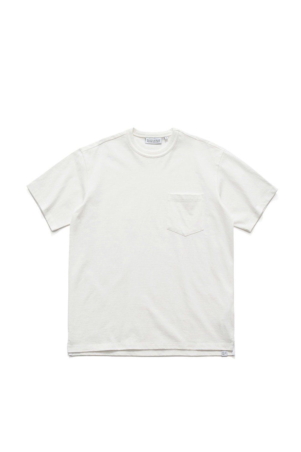 ONE POCKET T-SHIRT / OFF WHITE