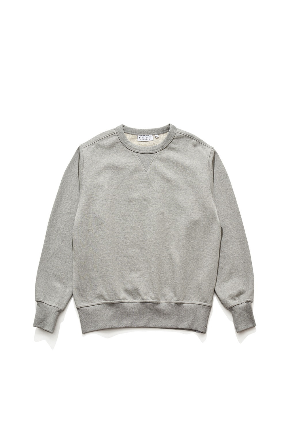 SWEAT SHIRT / MELANGE GREY