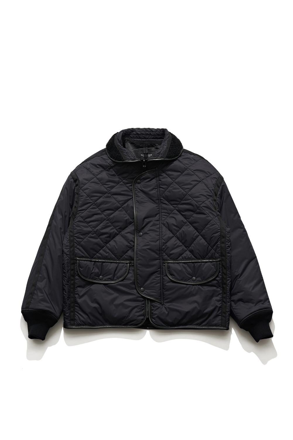 ASTRO QUILTED JUMPER / BLACK