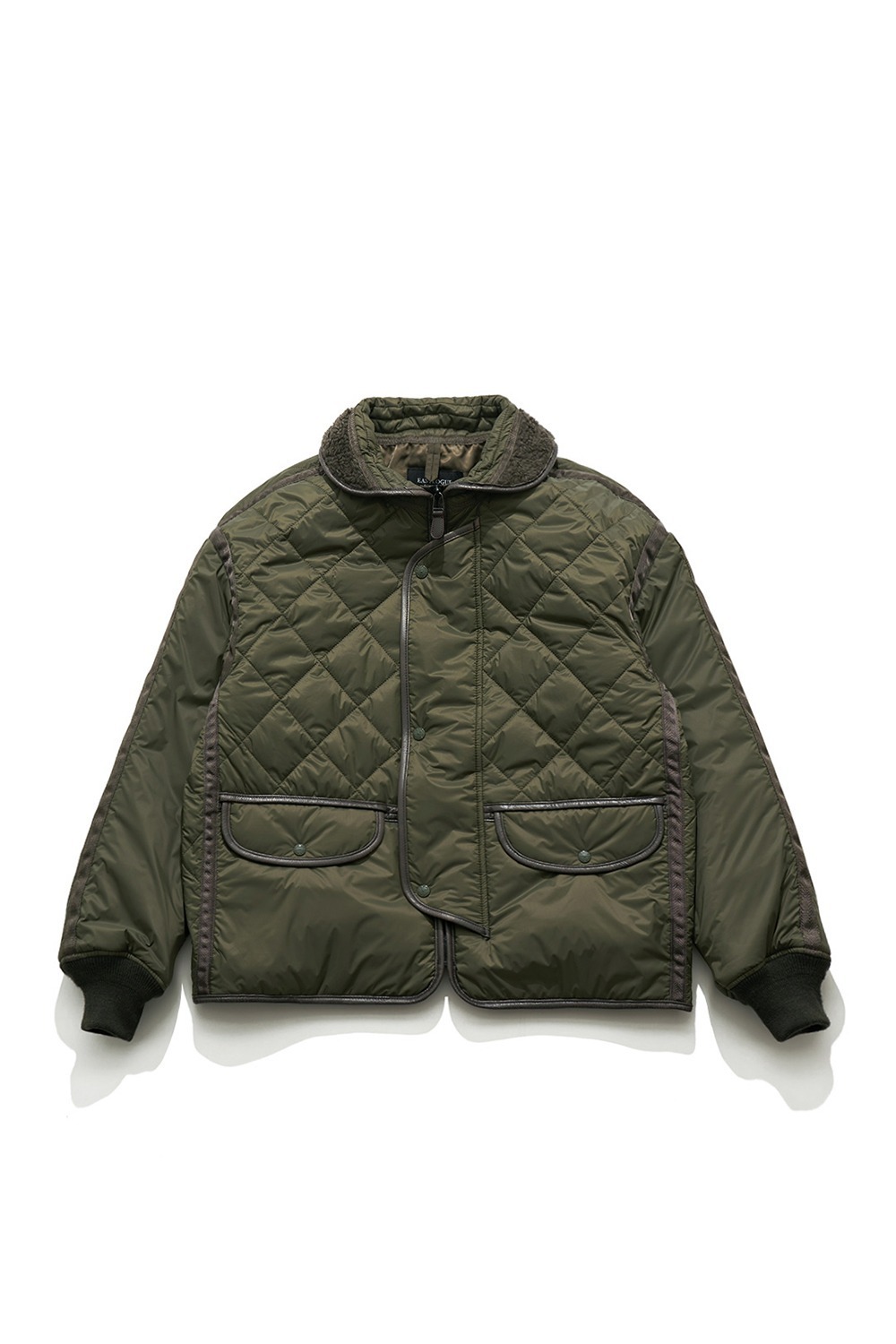 ASTRO QUILTED JUMPER / OLIVE