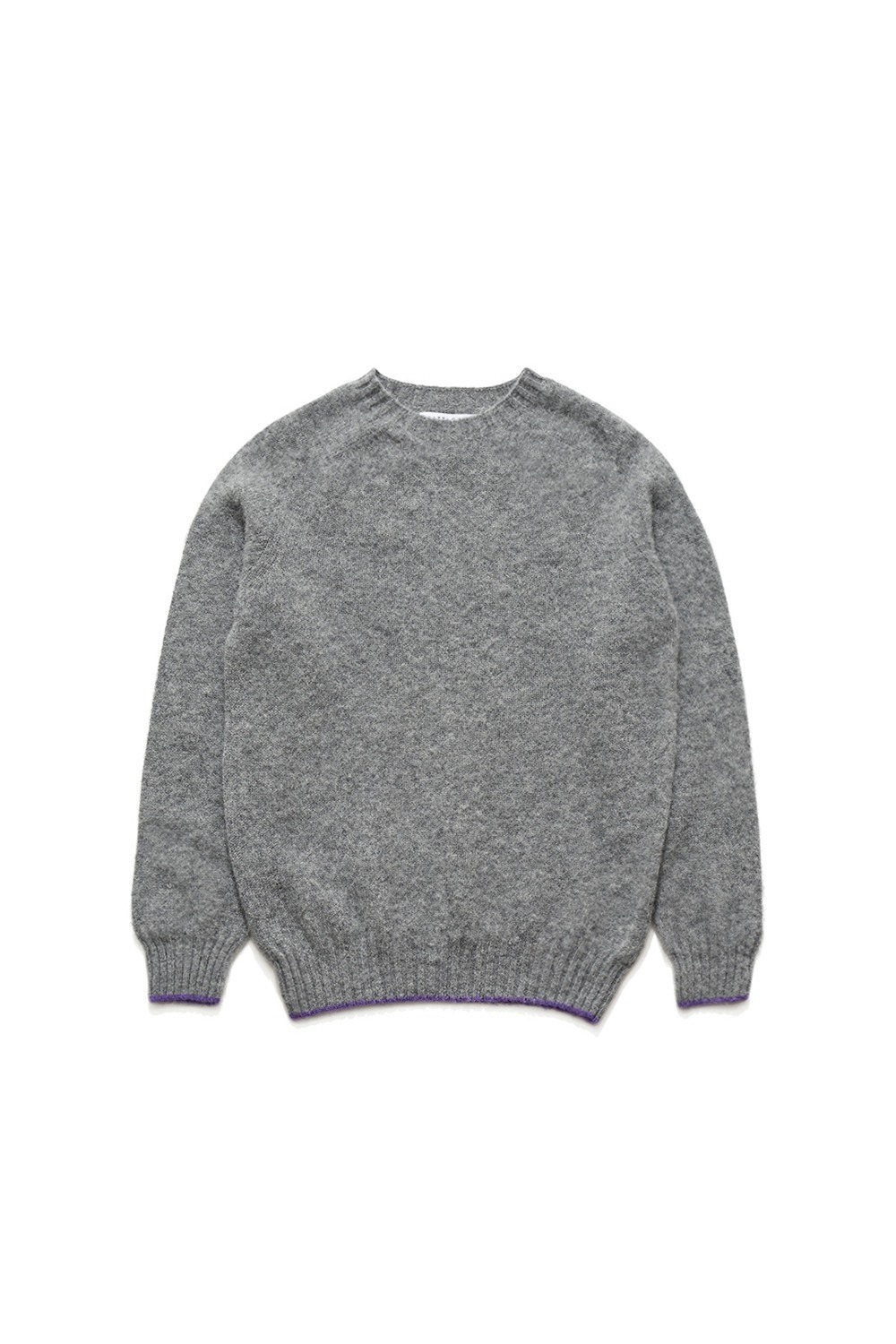 SHAGGY DOG CREWNECK SWEATER / MEDIUM GREY