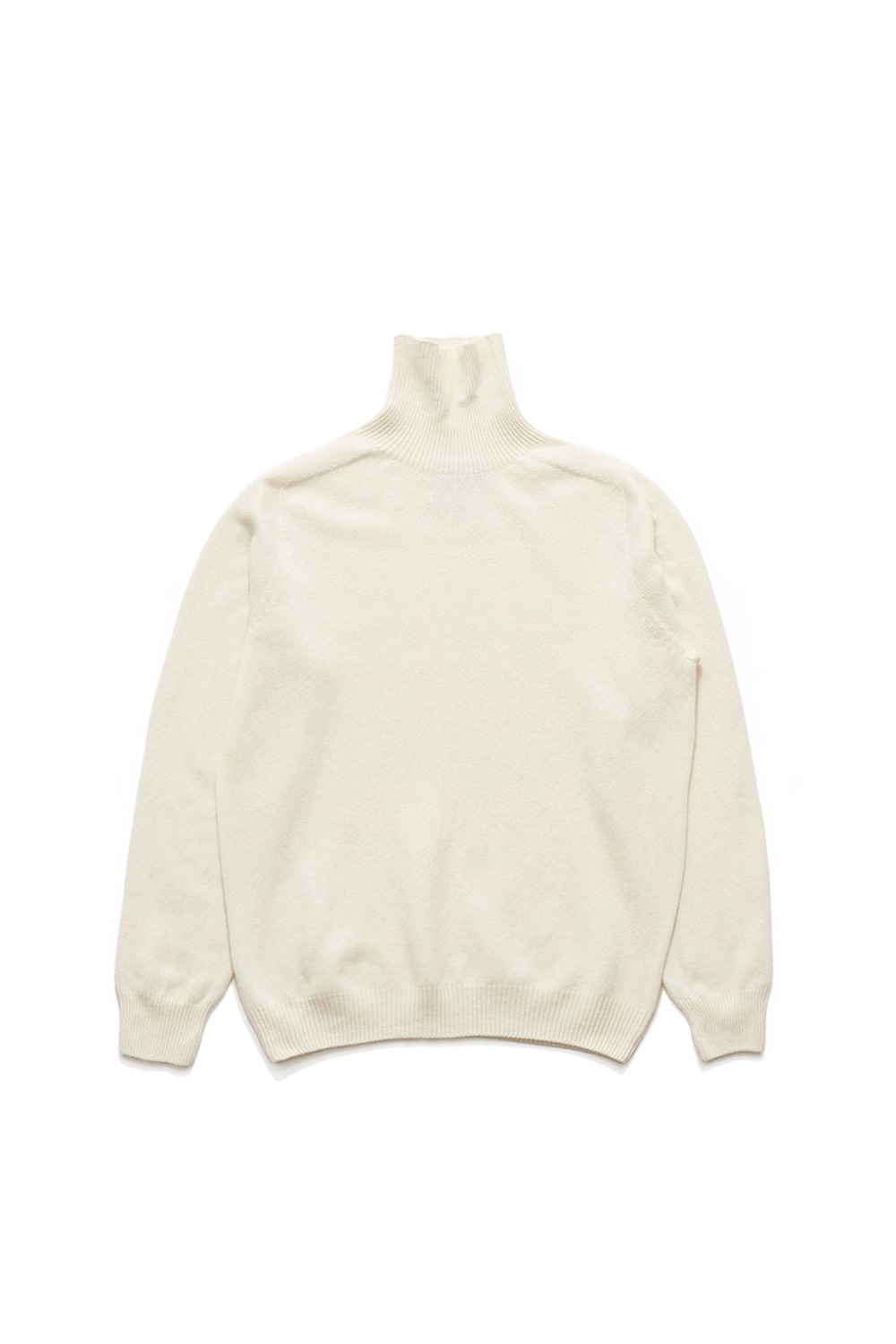 POLO NECK SWEATER / IVORY