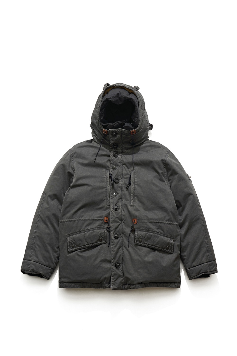[EASTLOGUE X SERIES] FOUL WEATHER DOWN PARKA / CHARCOAL