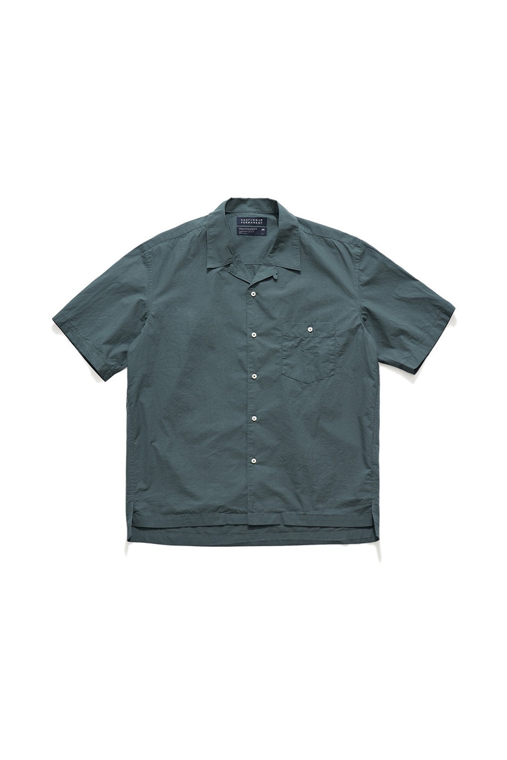 RELAX HALF SHIRT / BLUE GREEN