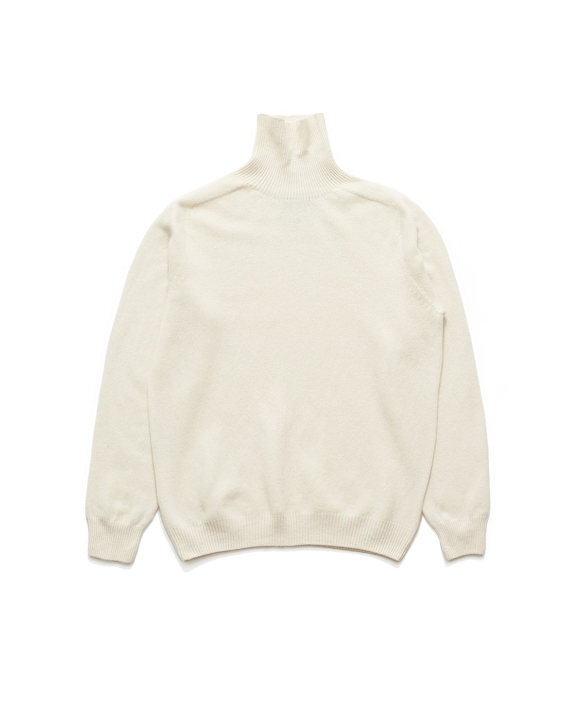 POLO NECK SWEATER / IVORY