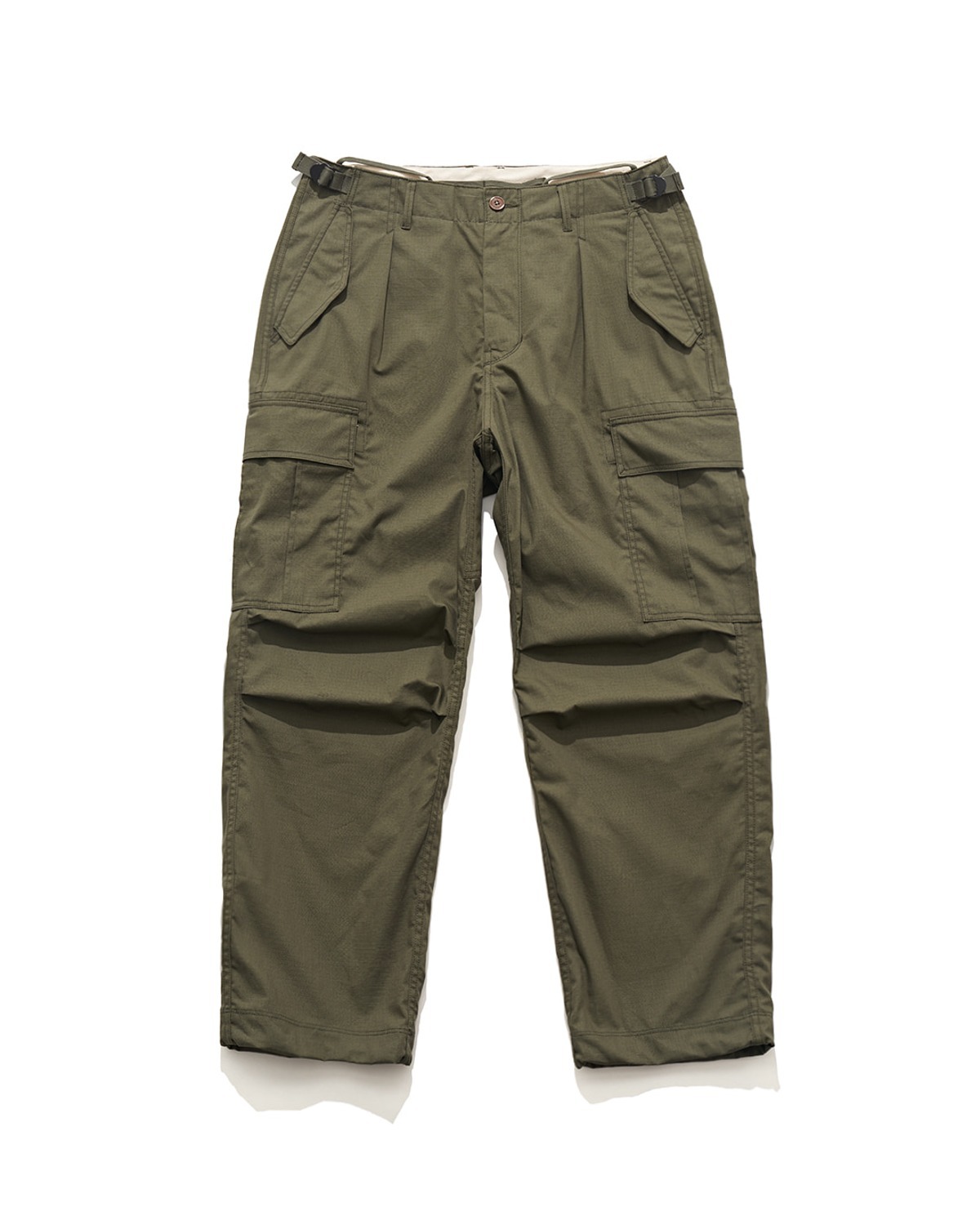 FIELD PANTS WIDE FIT / OLIVE RIPSTOP