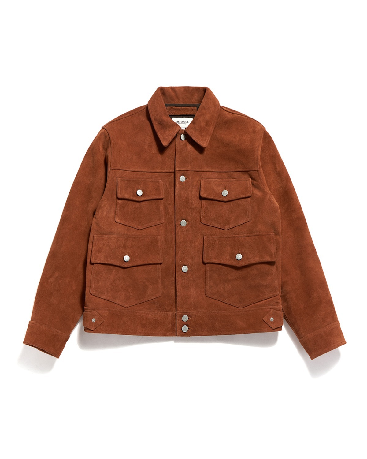 TRAPPER LEATHER JACKET / BROWN