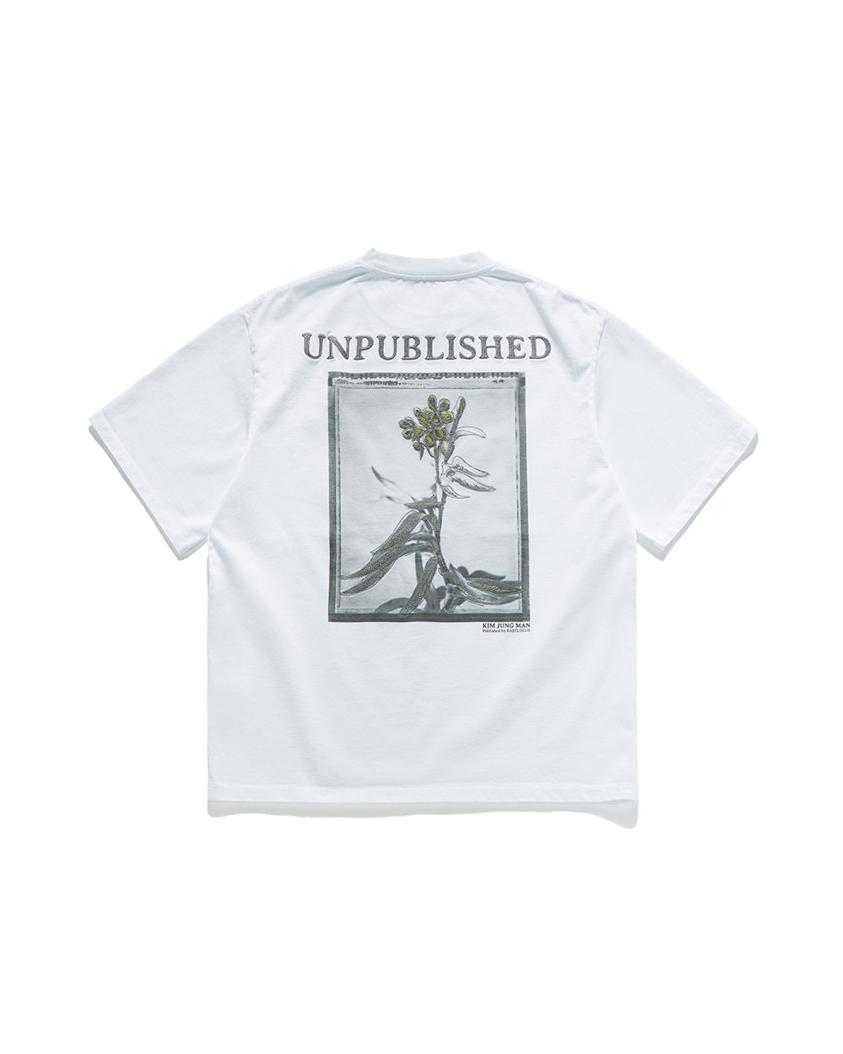 BLOSSOMING EMBROIDERED T-SHIRT / WHITE