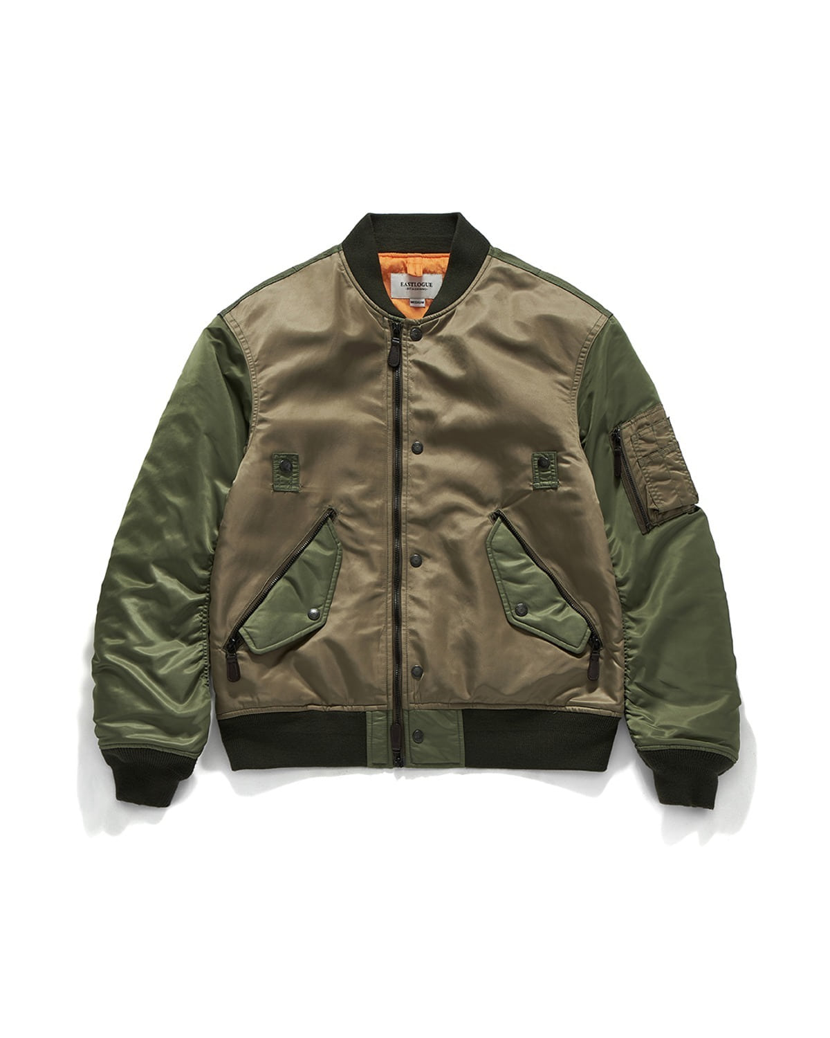 Eastlogue FLIGHT MA-1 JUMPER / MIXED OLIVE