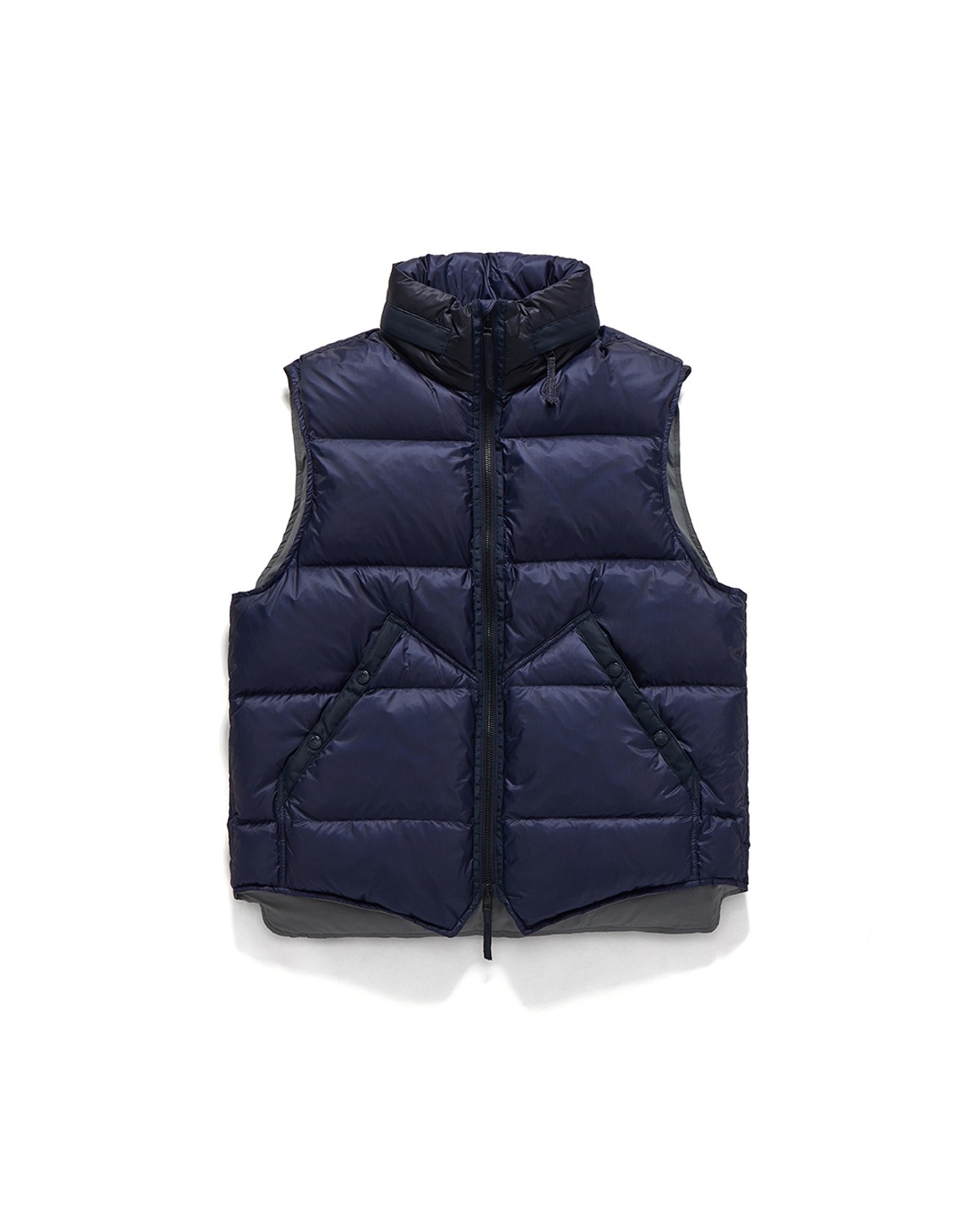 MA-1 DOWN VEST / BROWN - EASTLOGUE MA-1 DOWN VEST / BROWN - EASTLOGUE