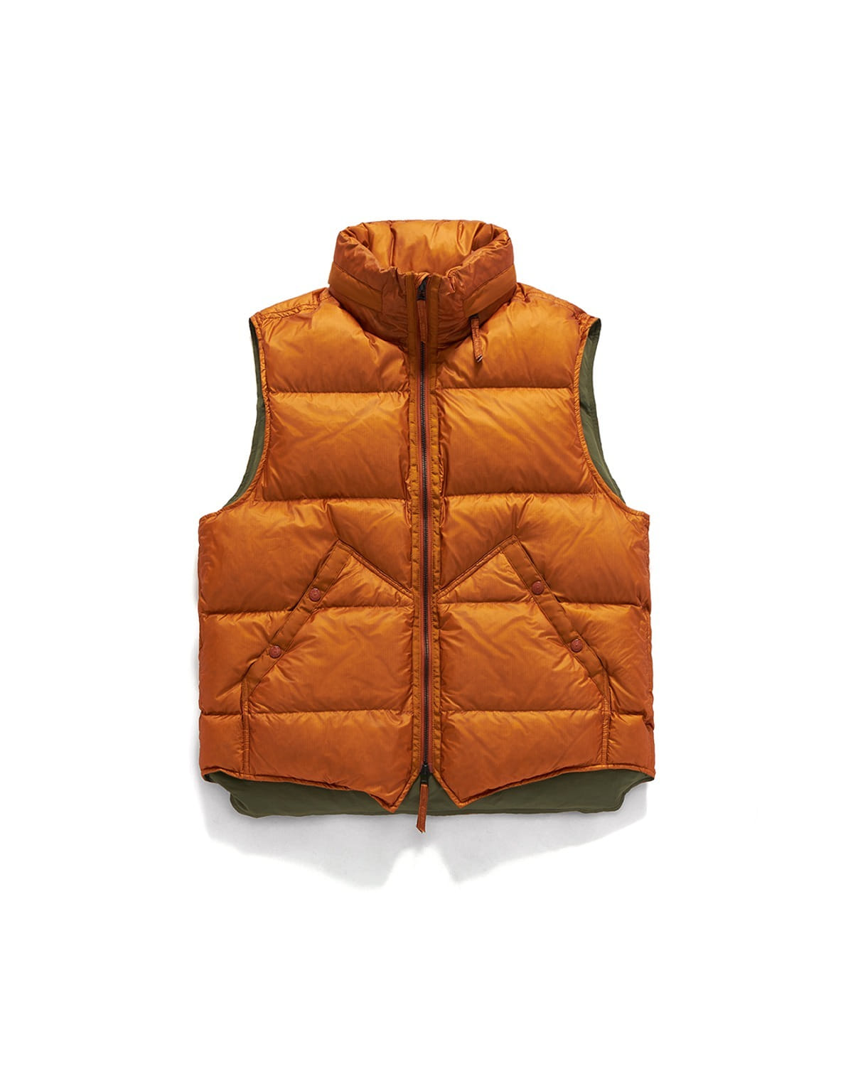 Eastlogue SURVIVAL DOWN VEST / ORANGE