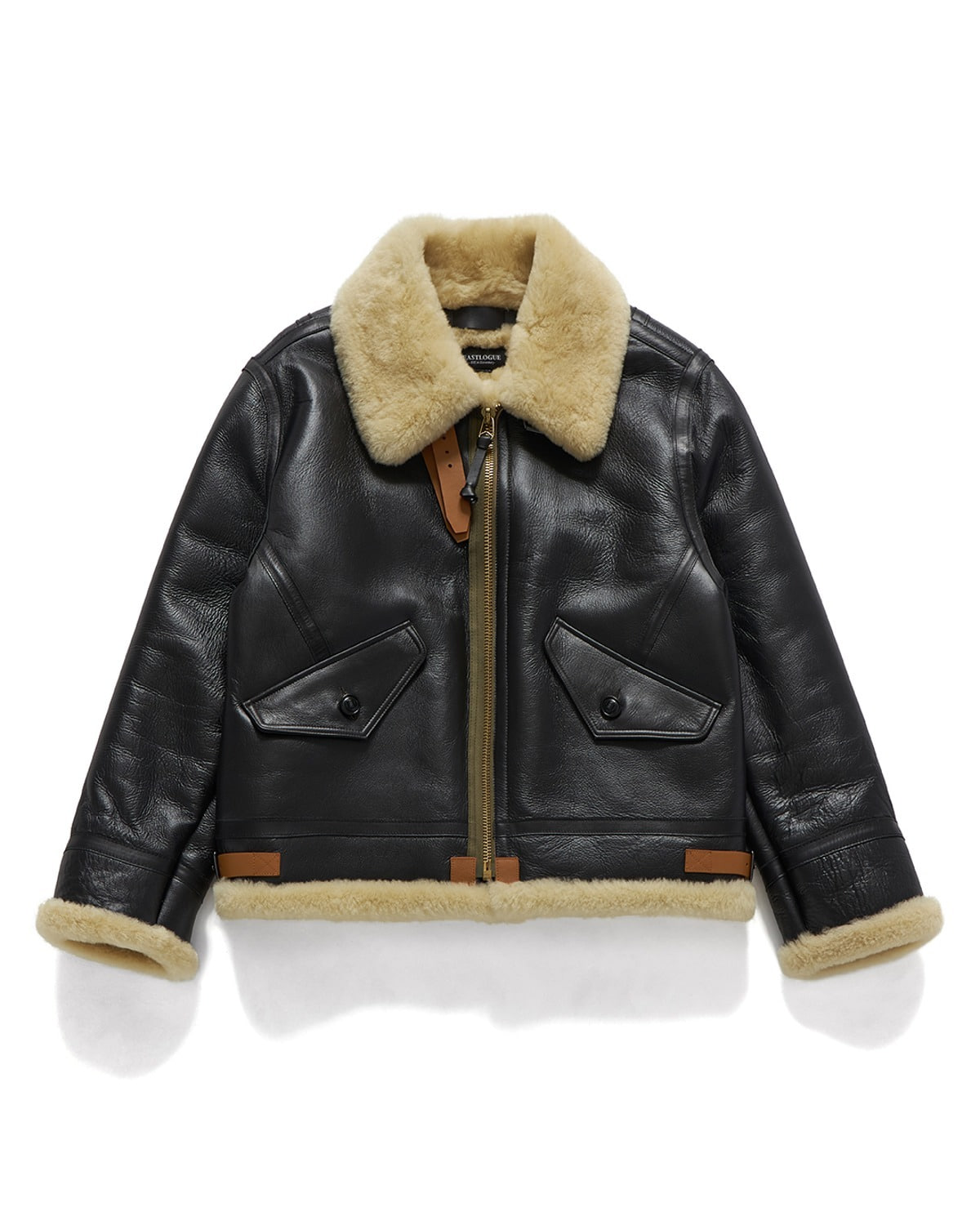 Leinwande Mouton B-3 Jacket / Black タグ有 LEINWANDE / ラインヴァンド「B-3 Mouton Jacket」 - input