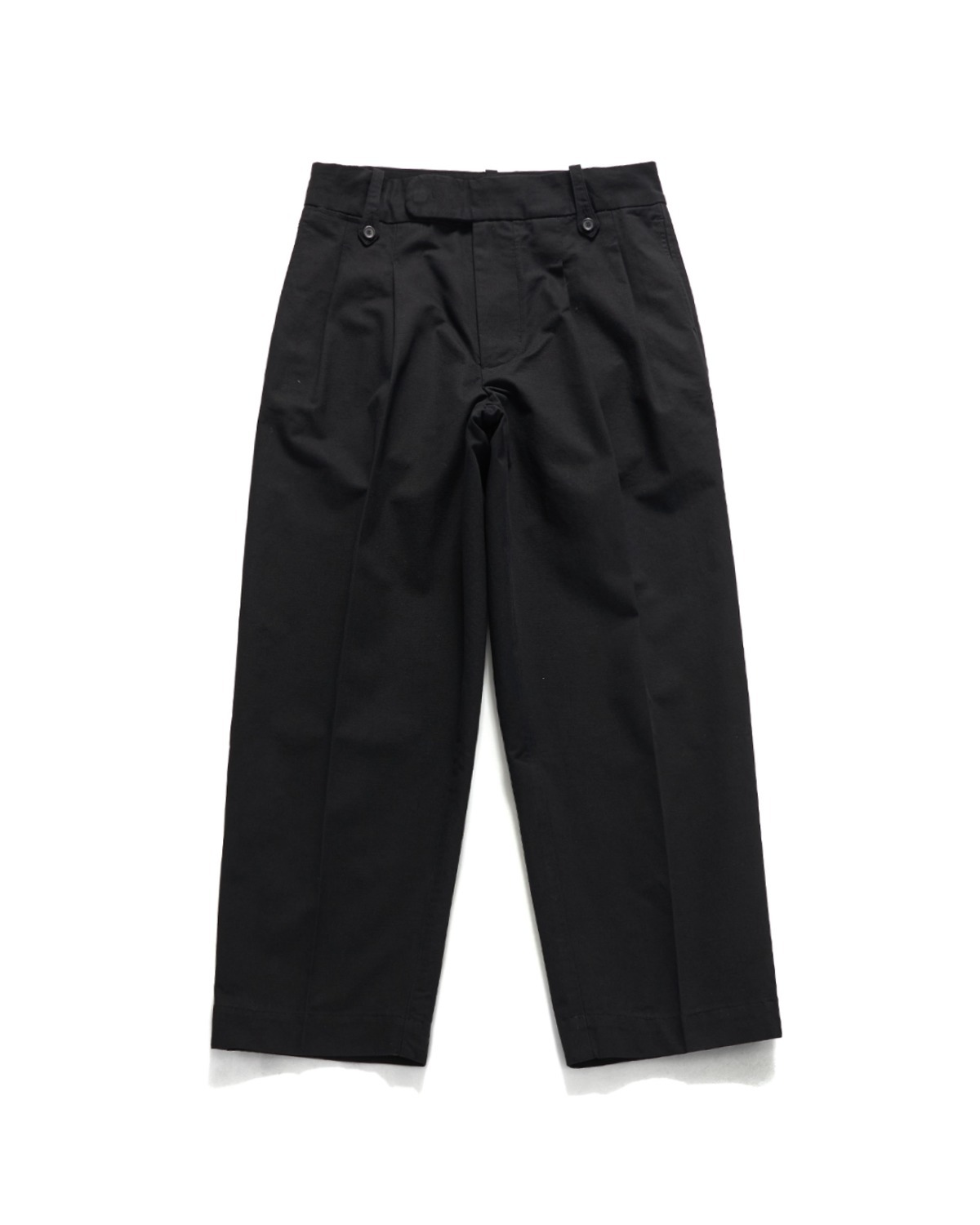 GENT PLEAT PANTS / BLACK