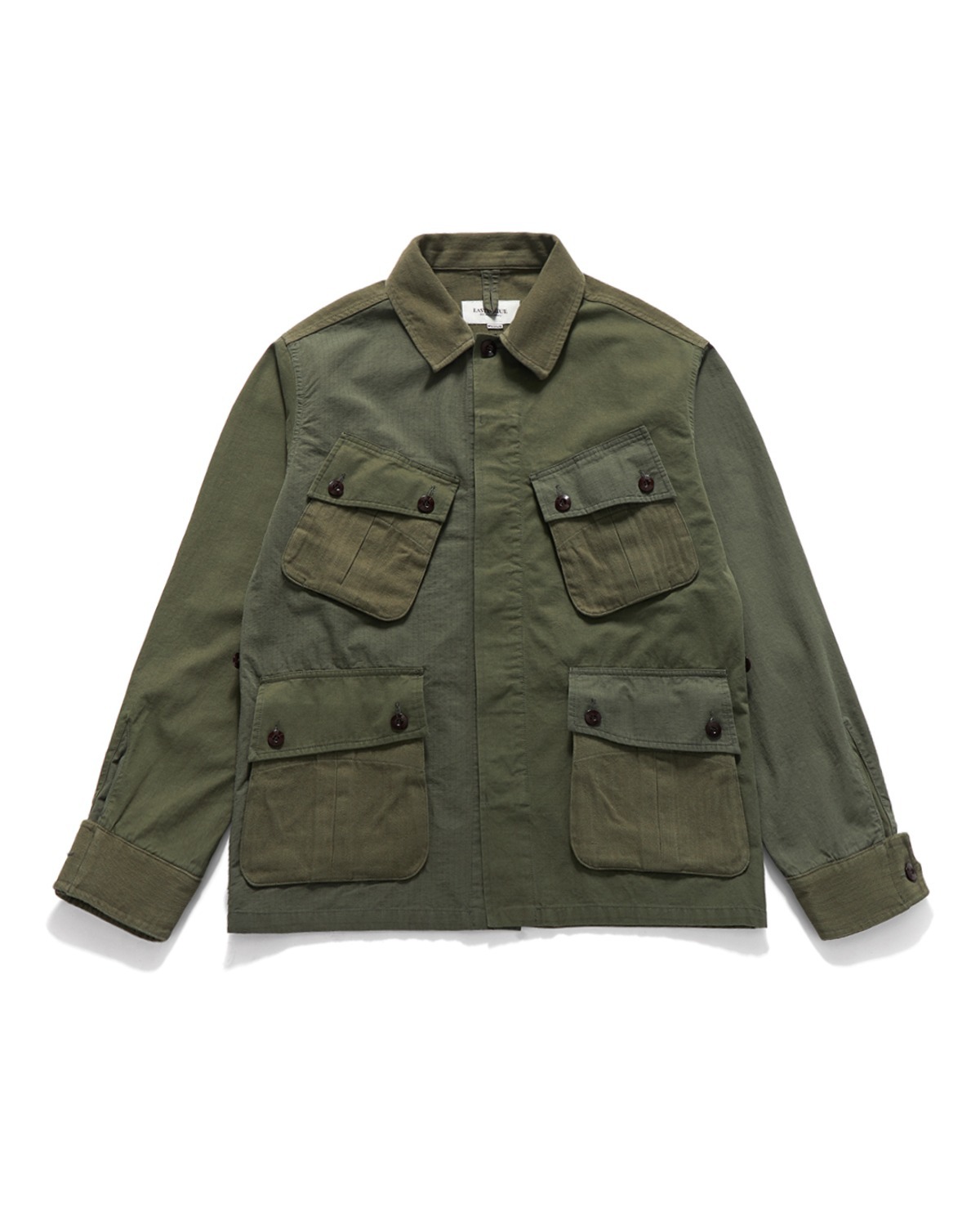 Eastlogue JUNGLE FATIGUE JACKET / OLIVE MIXED