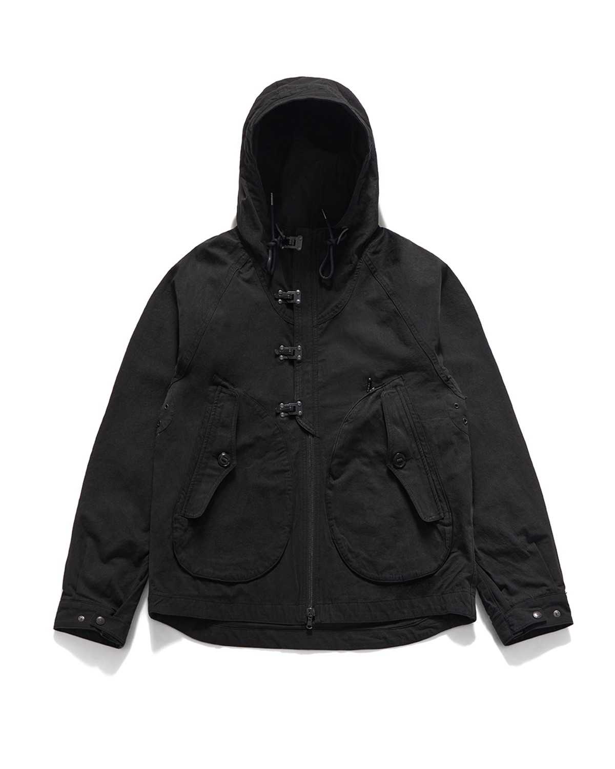 DECK HOODIE PARKA / BLACK