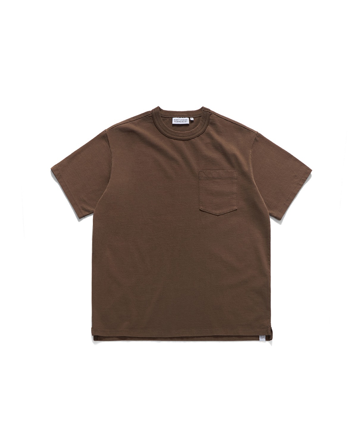 Eastlogue ONE POCKET T-SHIRTS / BROWN