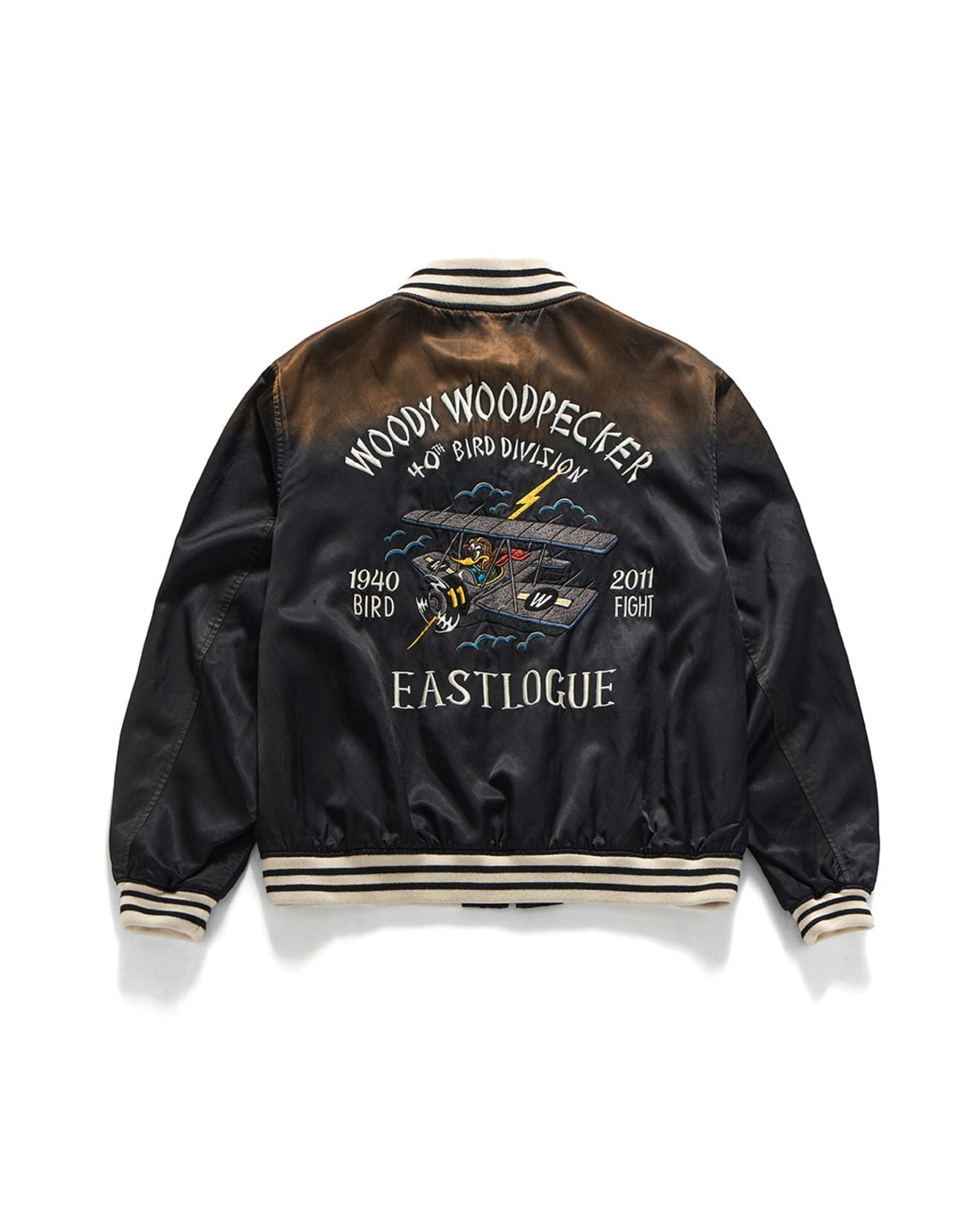 Eastlogue EMBROIDERED SUKAJAN JACKET / BLACK