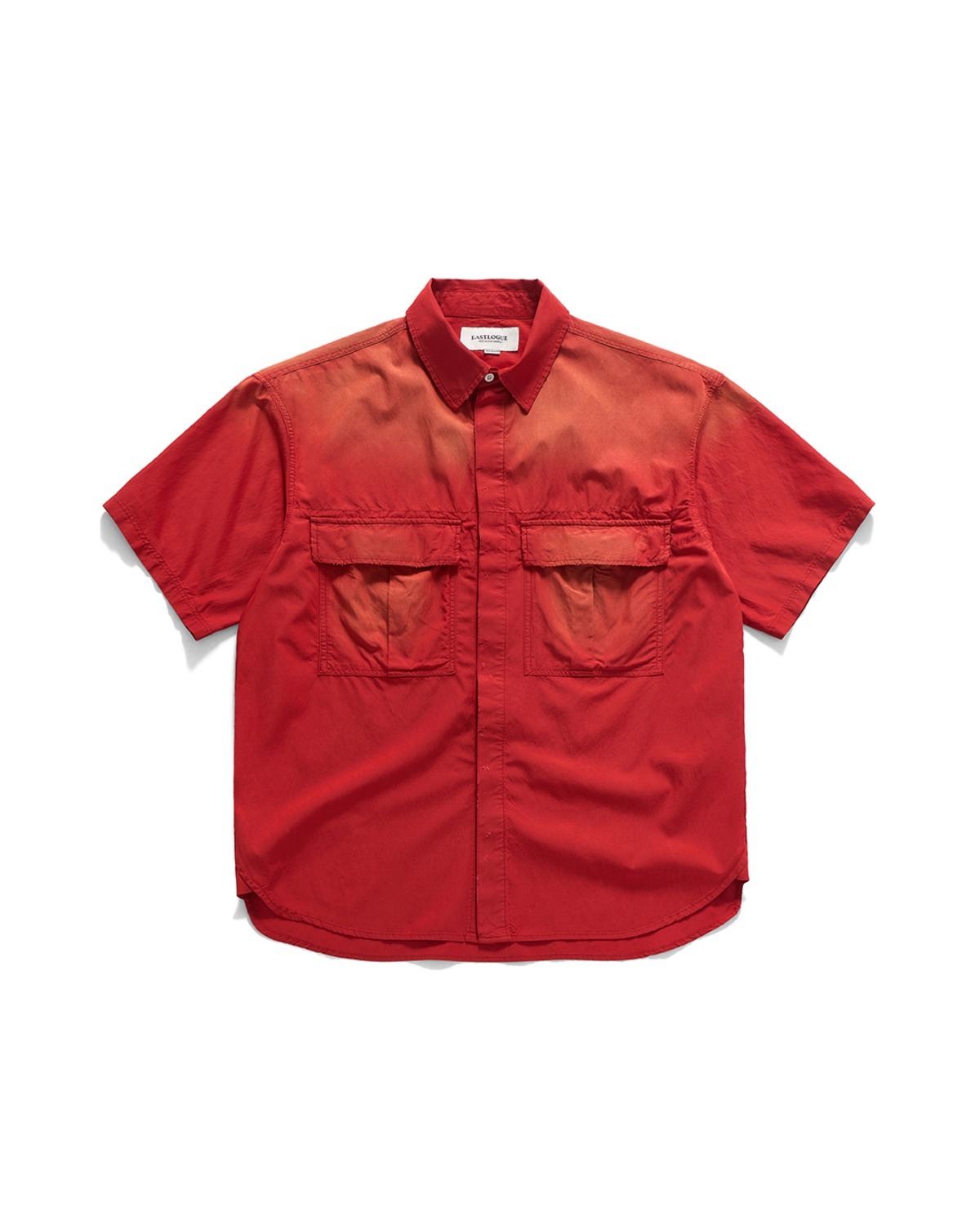 Eastlogue ARMY FIELD HALF SHIRTS / FADING RED