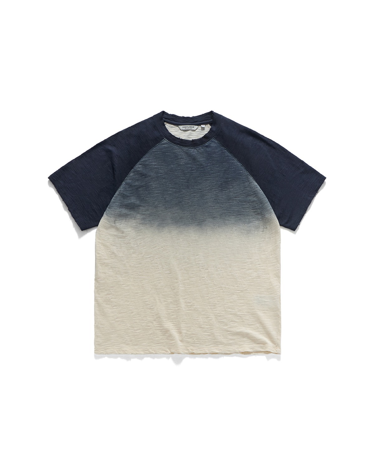 Eastlogue WANDARER RAGLAN HALF T-SHIRTS / NAVY & CREAM