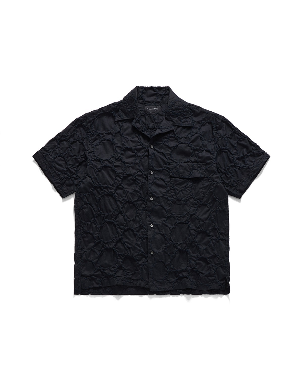Eastlogue HOLIDAY HALF SHIRTS / EMBROIDERED NAVY