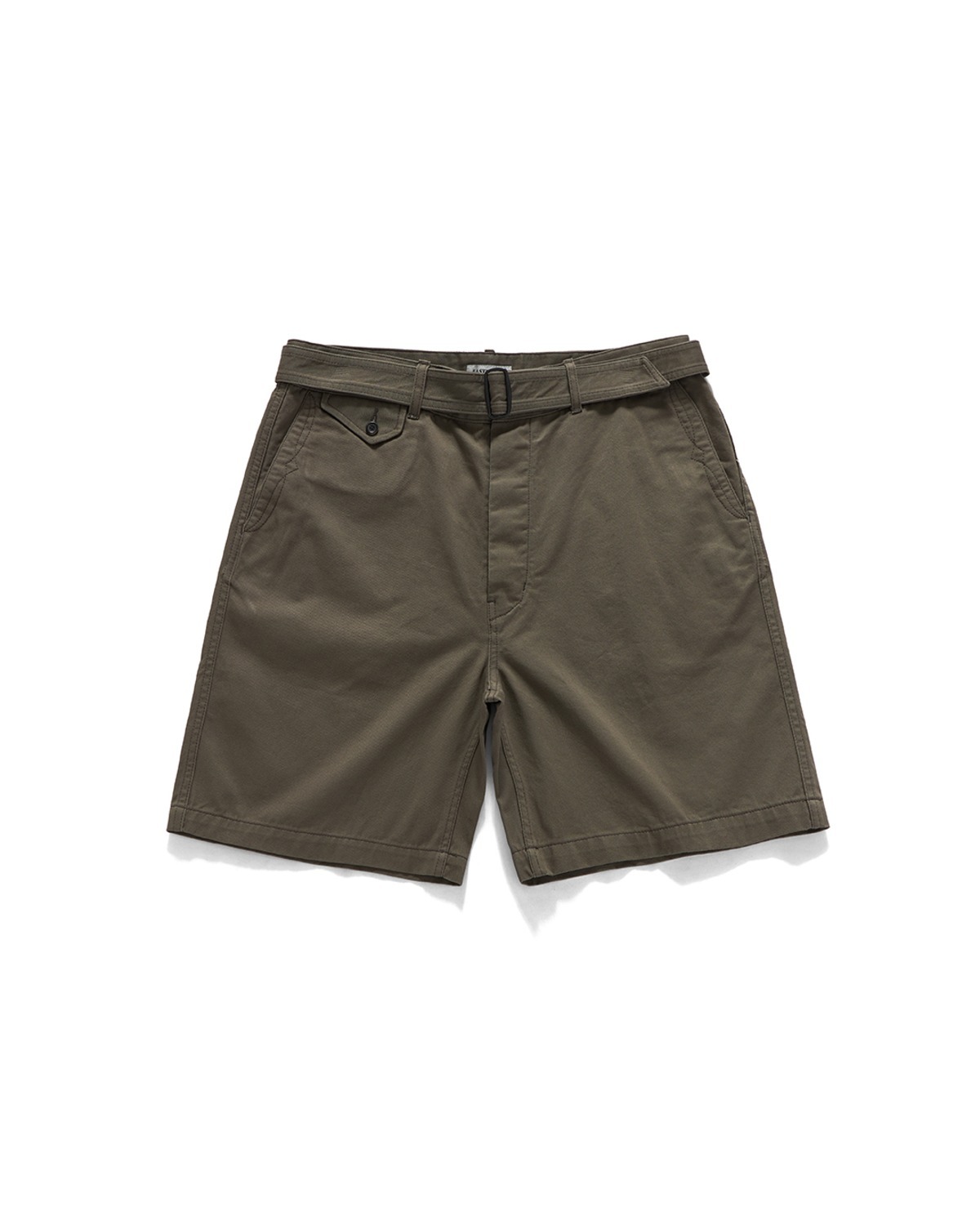 BELTED CATTLEMAN SHORTS / KHAKI