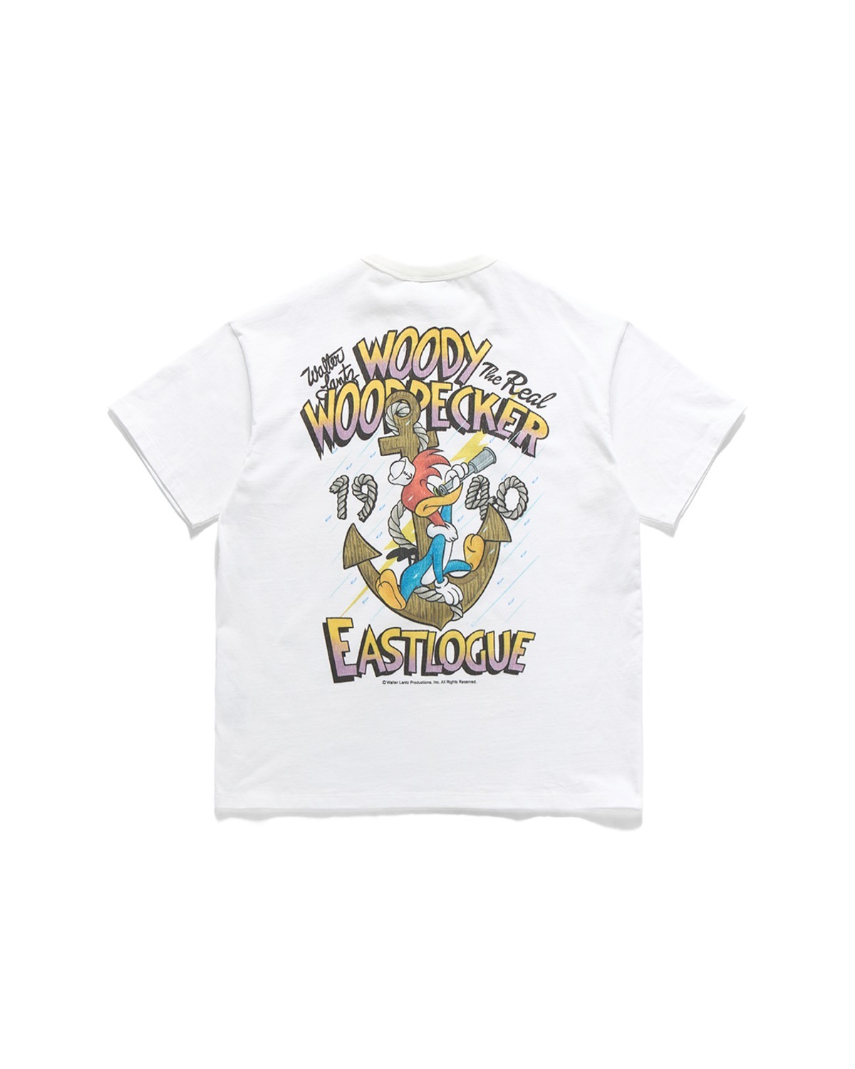 Eastlogue VINTAGE ANCHOR WOODY COMIC T-SHIRT