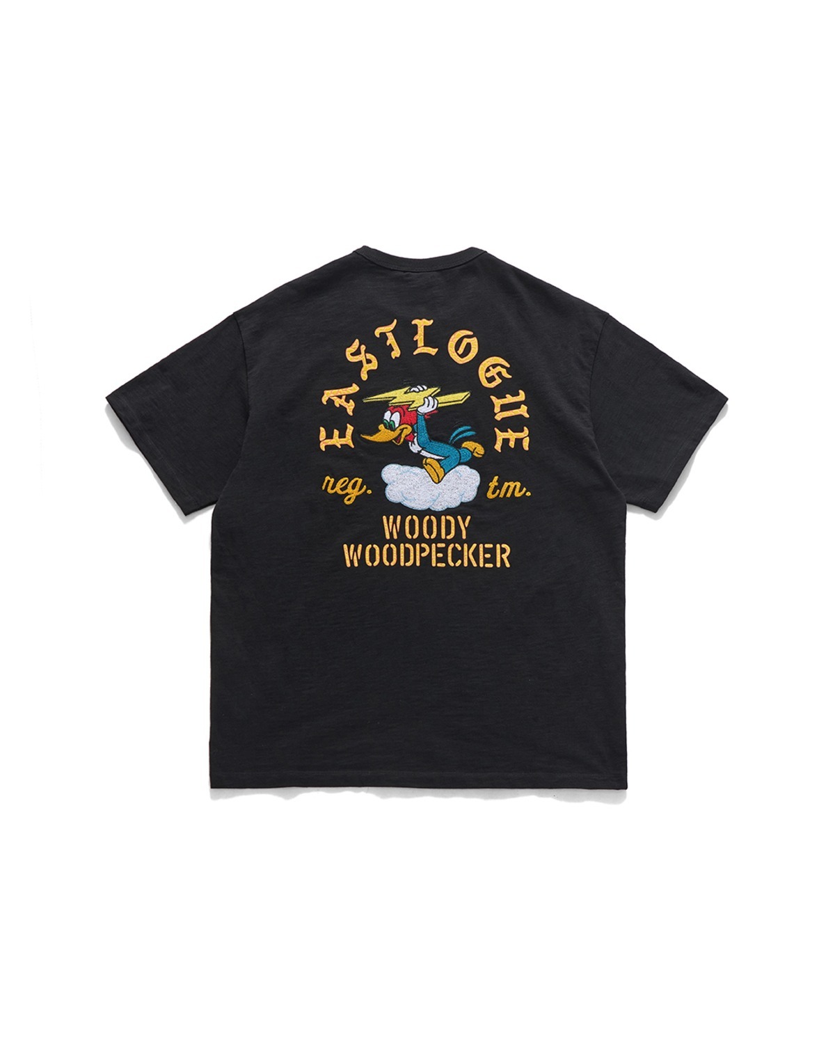 Eastlogue FLOCKING AND EMBROIDERED WOODY T-SHIRT