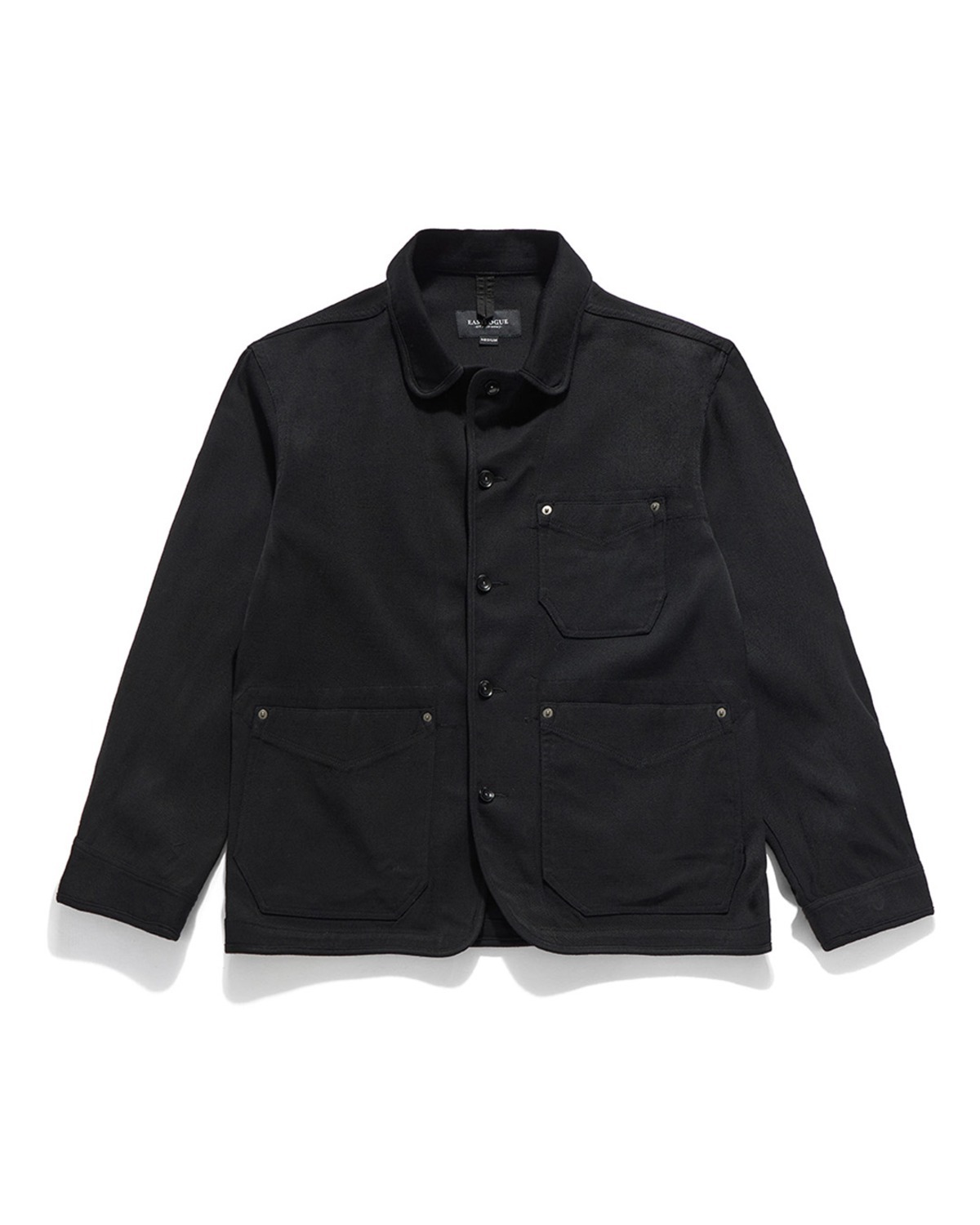 Eastlogue WANDERER CHORE JACKET / BLACK TWILL