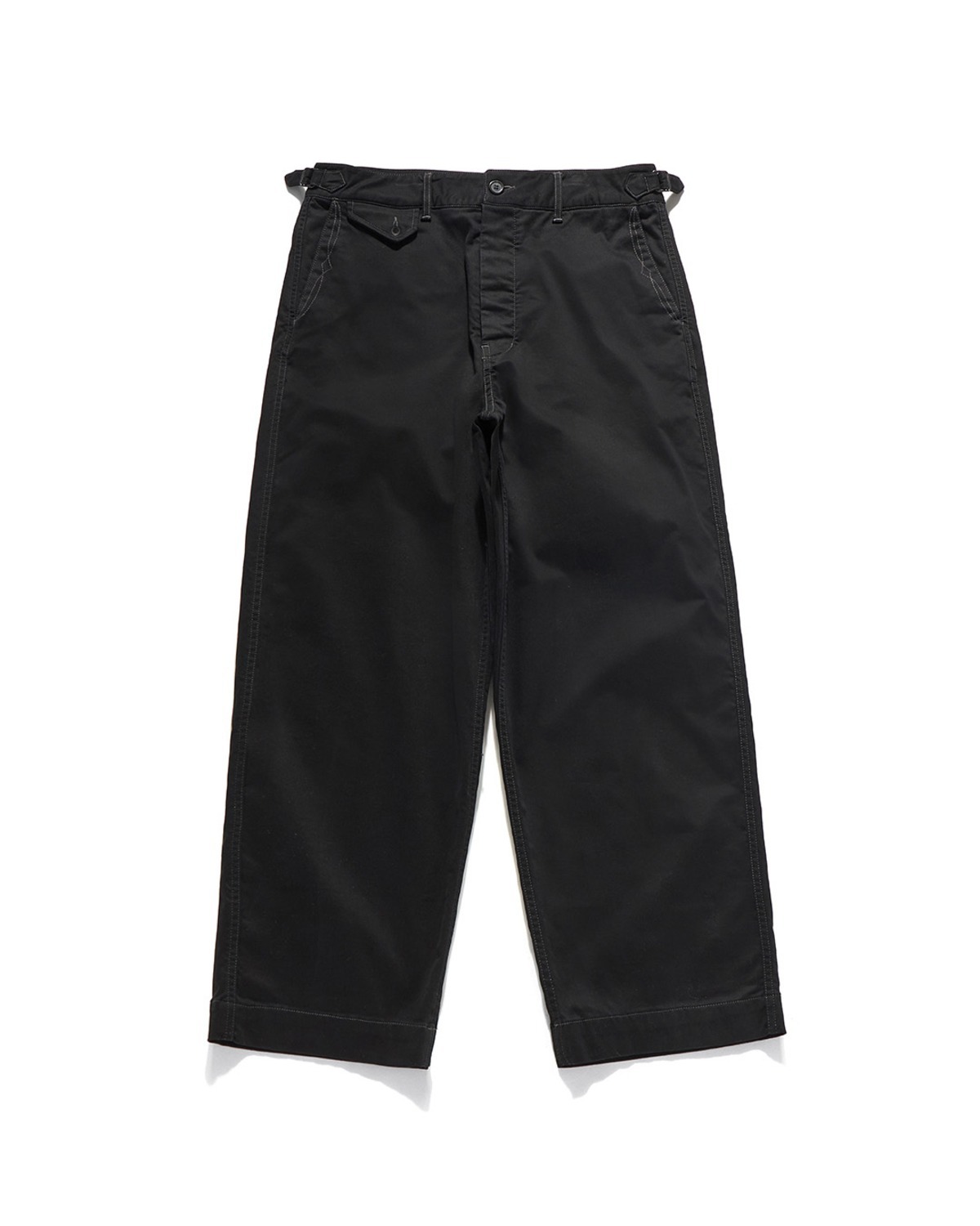 Eastlogue CATTLEMAN CHINO PANTS / BLACK MOLESKIN