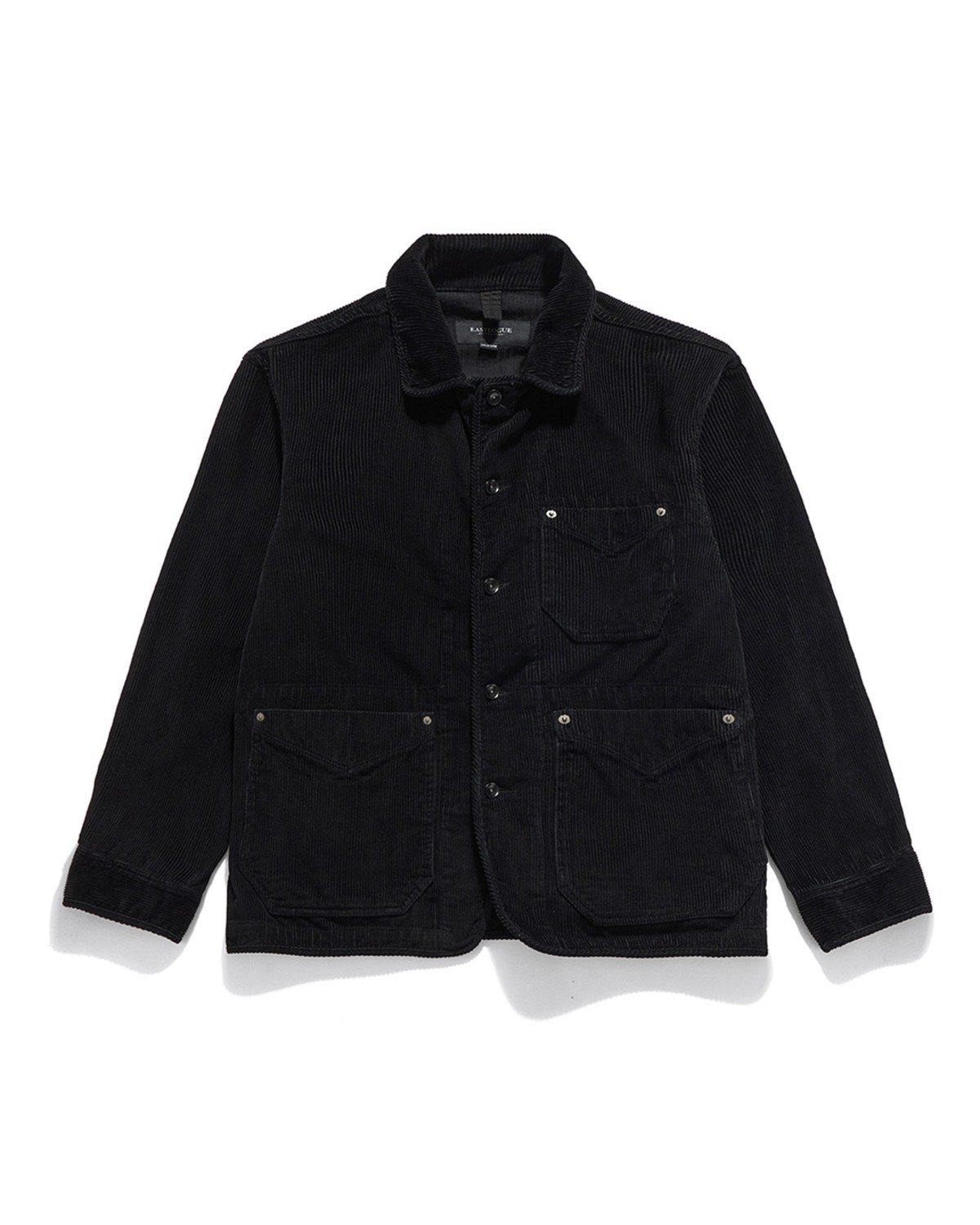 Eastlogue WANDERER CHORE JACKET / BLACK CORDUROY