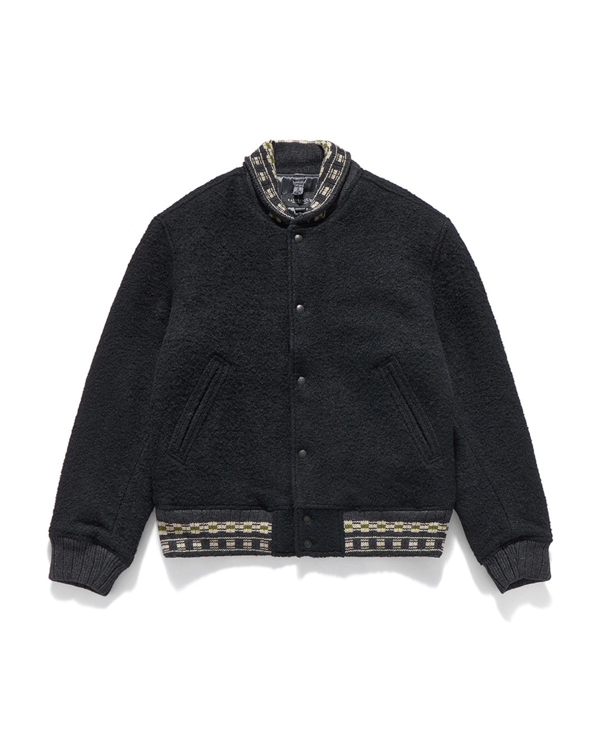 Eastlogue TEDDY BLOUSON JUMPER / BLACK