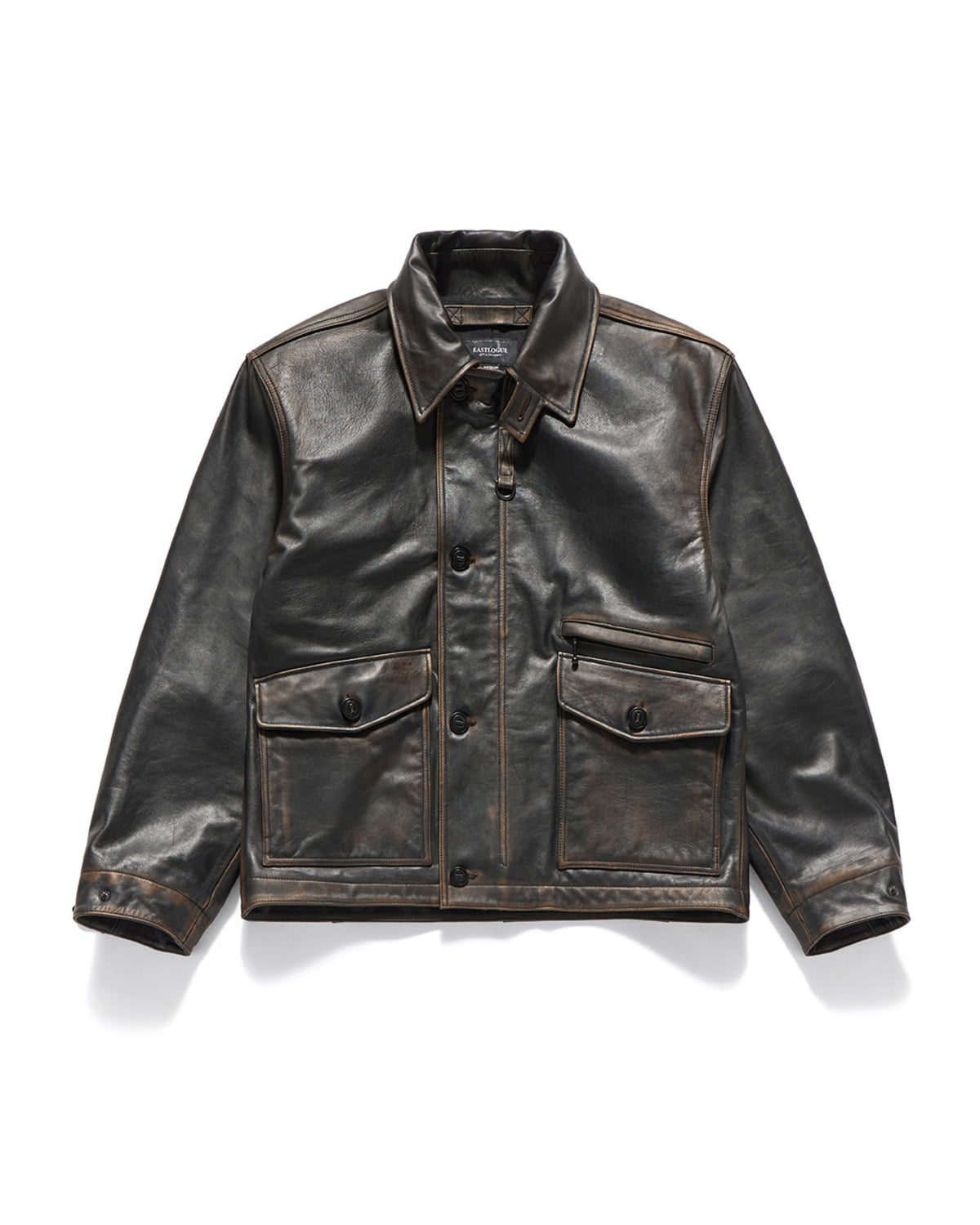Eastlogue MK3 LEATHER JACKET / VINTAGE BLACK