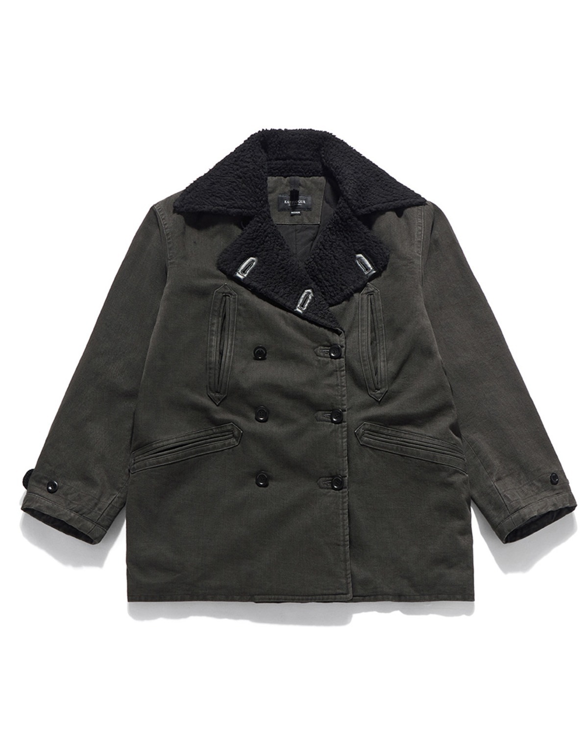 BARNSTORMER SHEARLING COAT / VINTAGE CHARCOAL