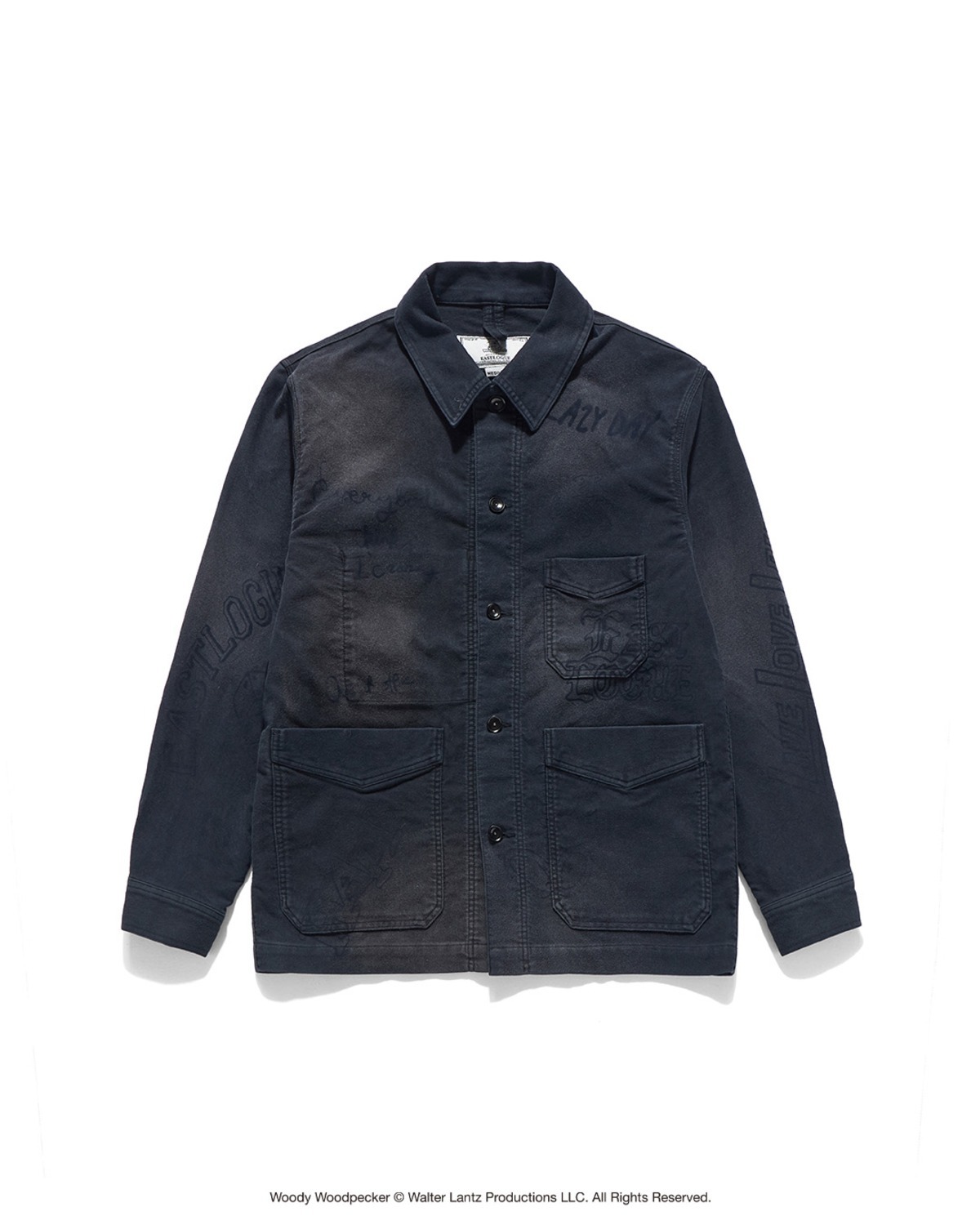 Eastlogue WOODY MEMORIAL WORK JACKET / D.NAVY MOLESKIN