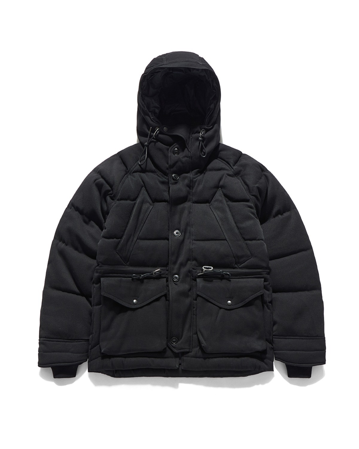 UTILITY SHIELD PARKA / BLACK TWILL