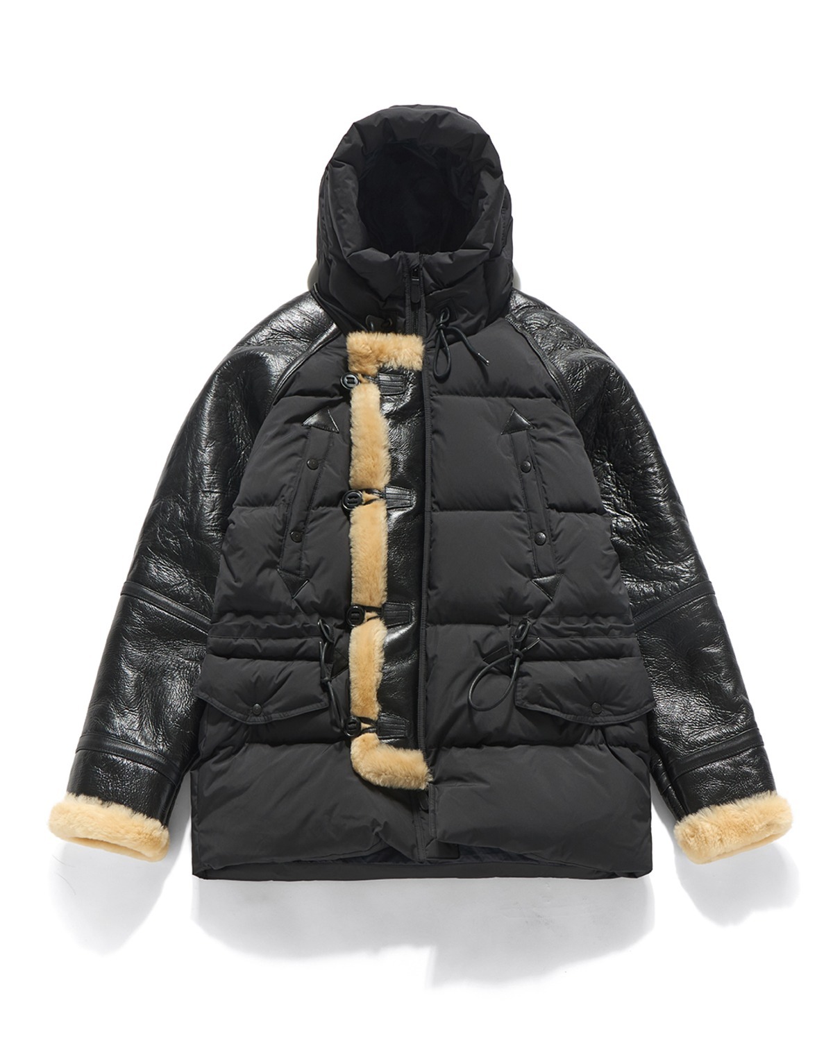 WINDSTORM MOUTON DOWN PARKA / BLACK