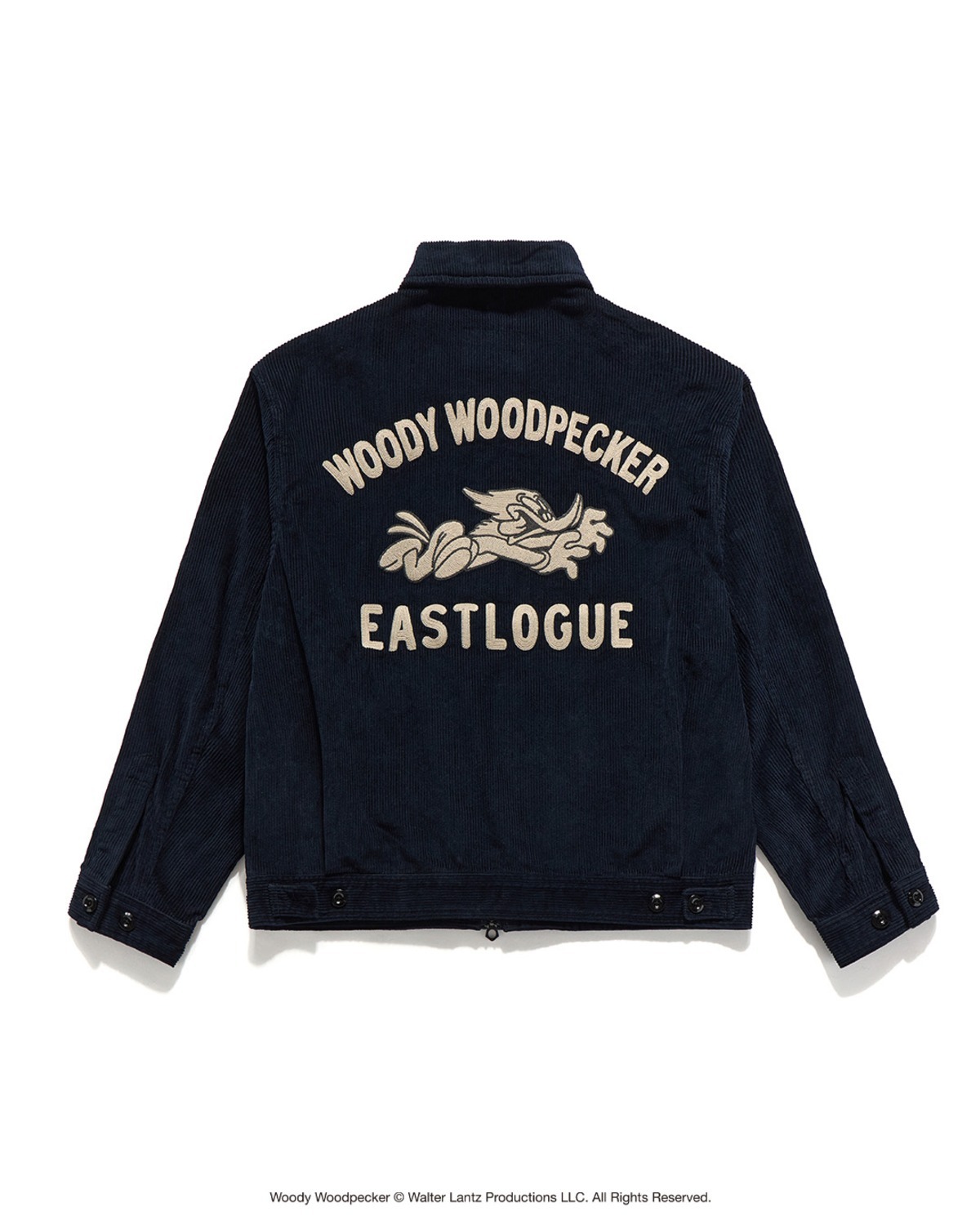 Eastlogue EMBROIDERED WOODY HERRINGTON JACKET / D.NAVY